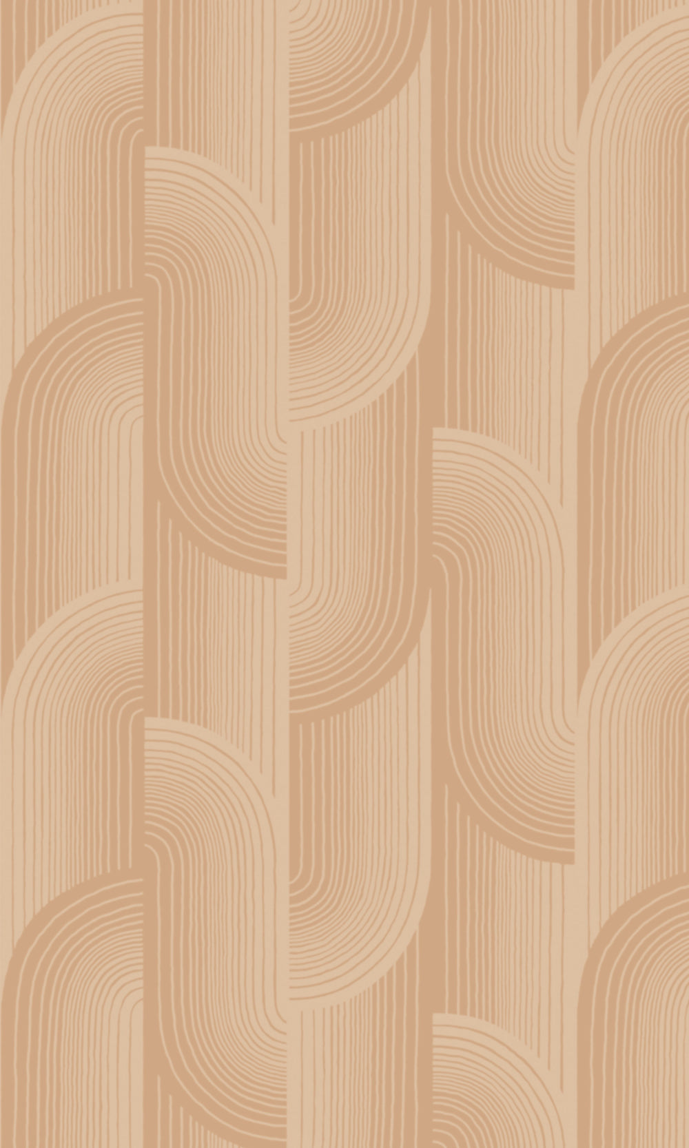 Cinnamon Frost Knitted Stripe Wallpaper R9788
