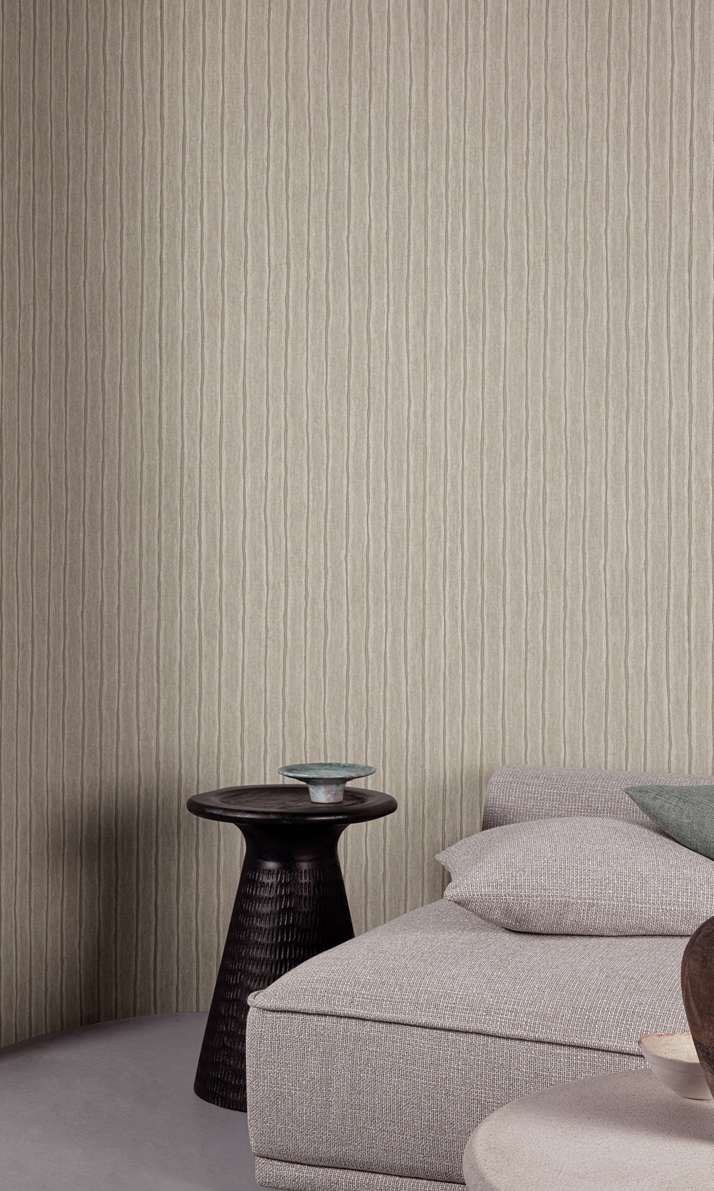Featherstone Uneven Stripe Wallpaper R9793