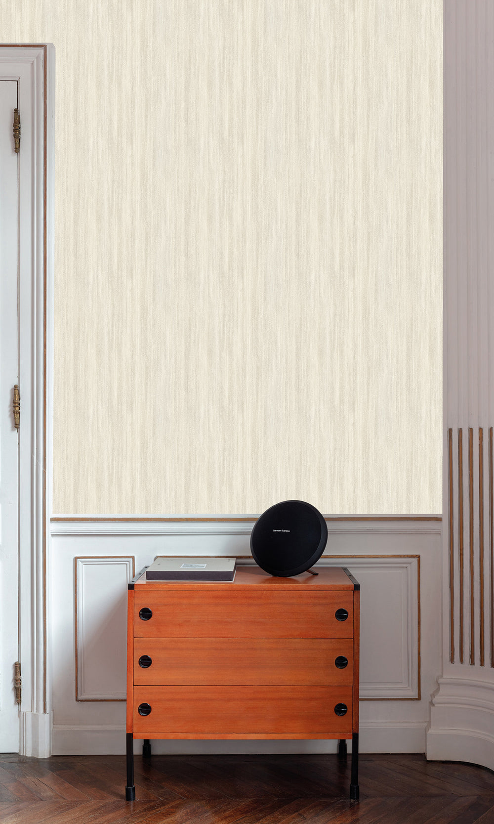 Beige Faux Wood Effect Wallpaper R9795