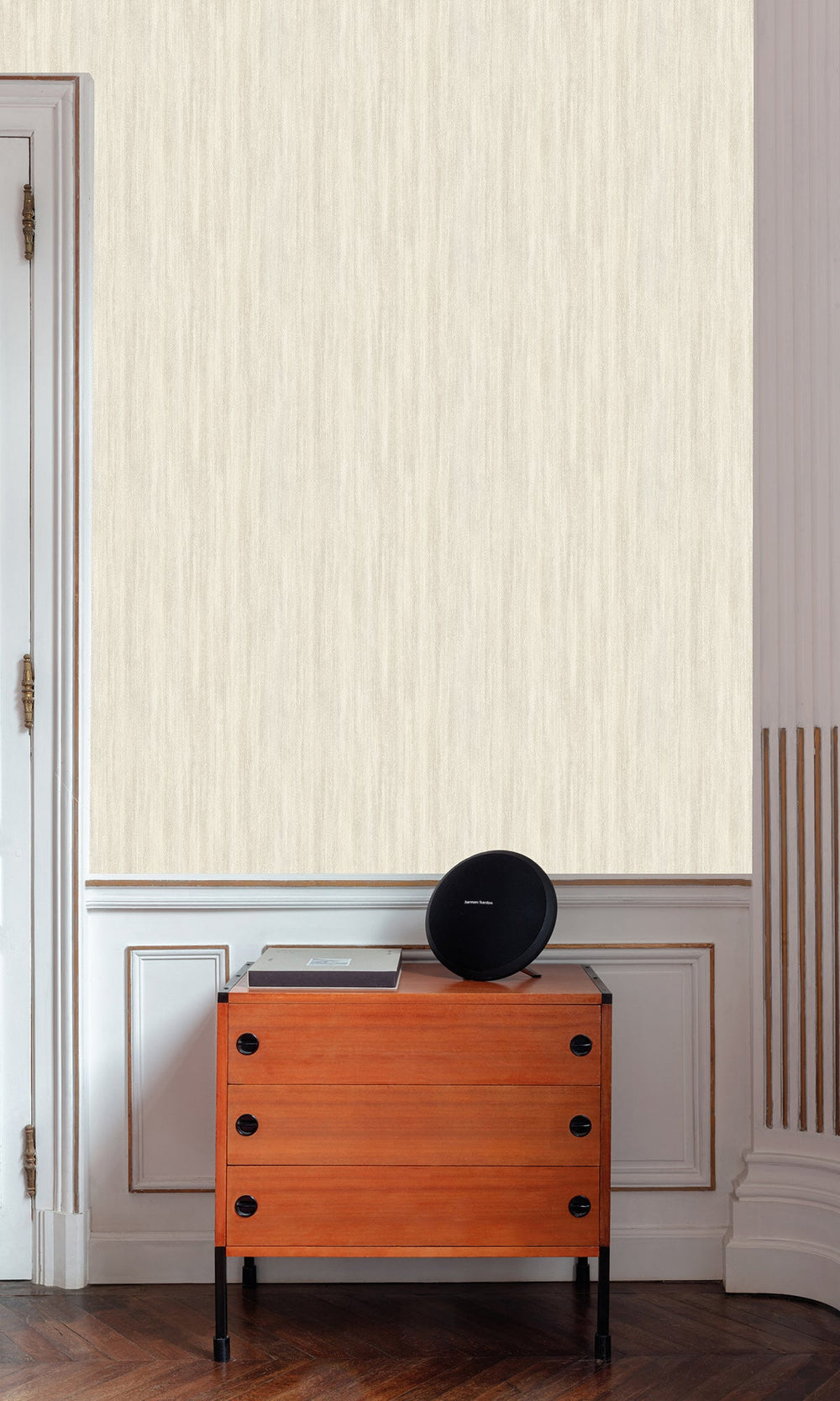 Beige Faux Wood Effect Wallpaper R9795