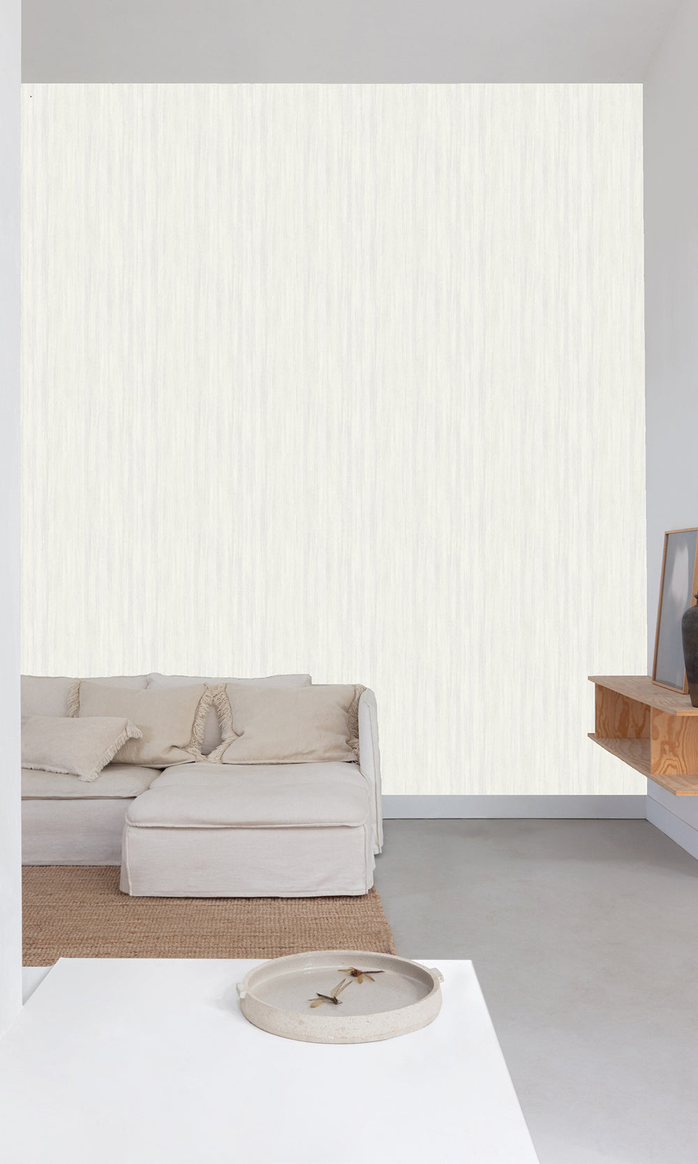 Duck Egg Faux Wood Effect Wallpaper R9796