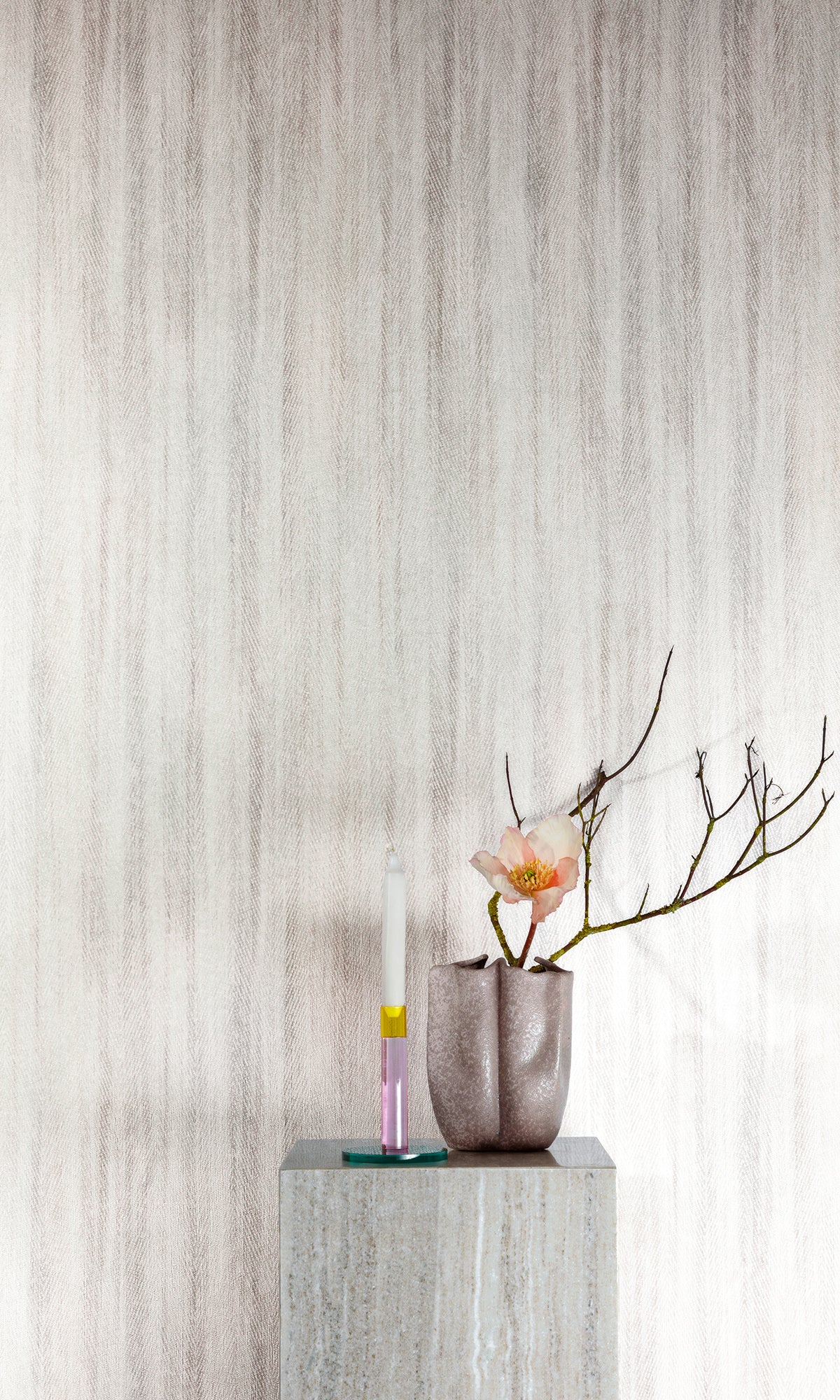 Grey Faux Wood Effect Wallpaper R9797