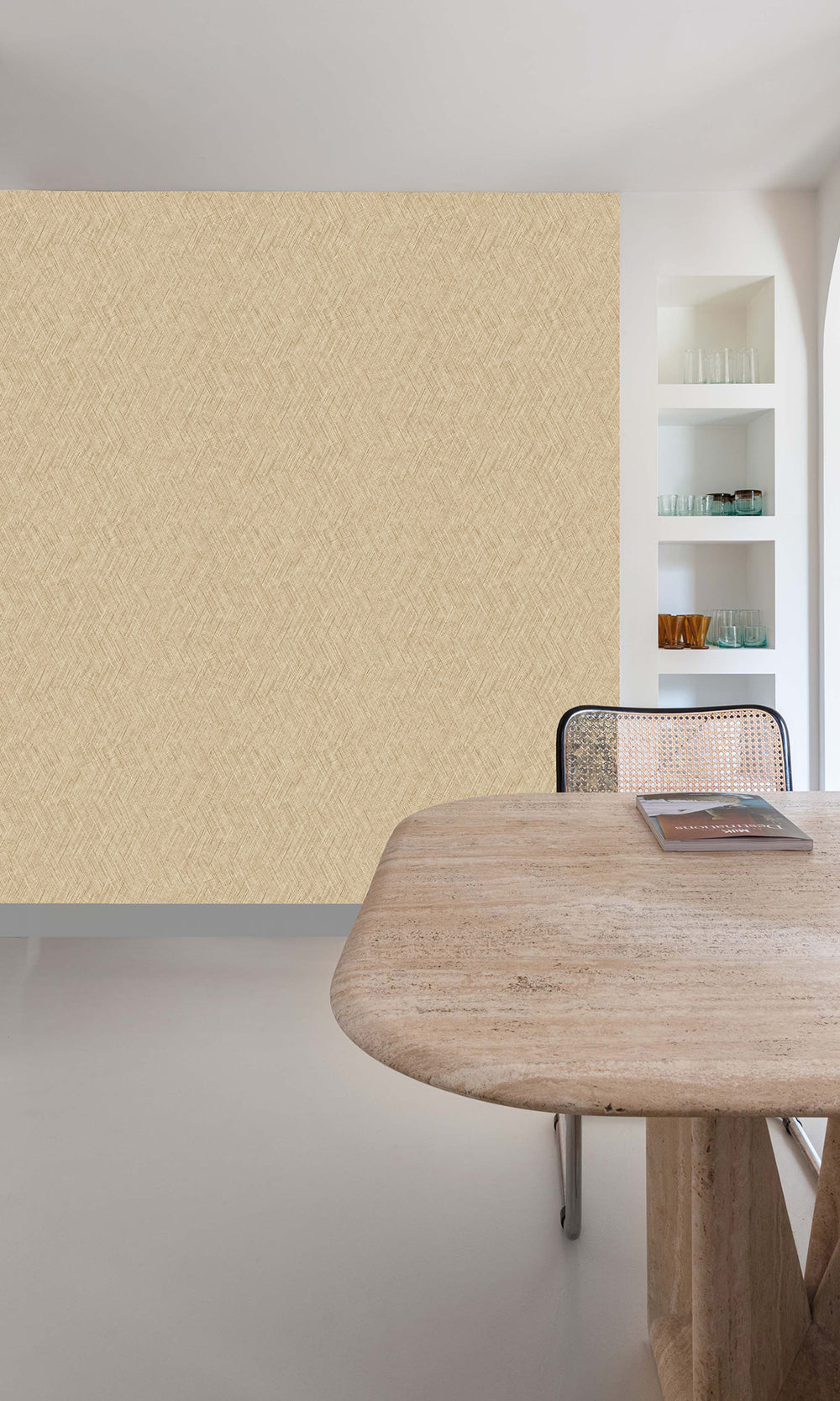 Trailblazer Straw Weave Wallpaper R9816