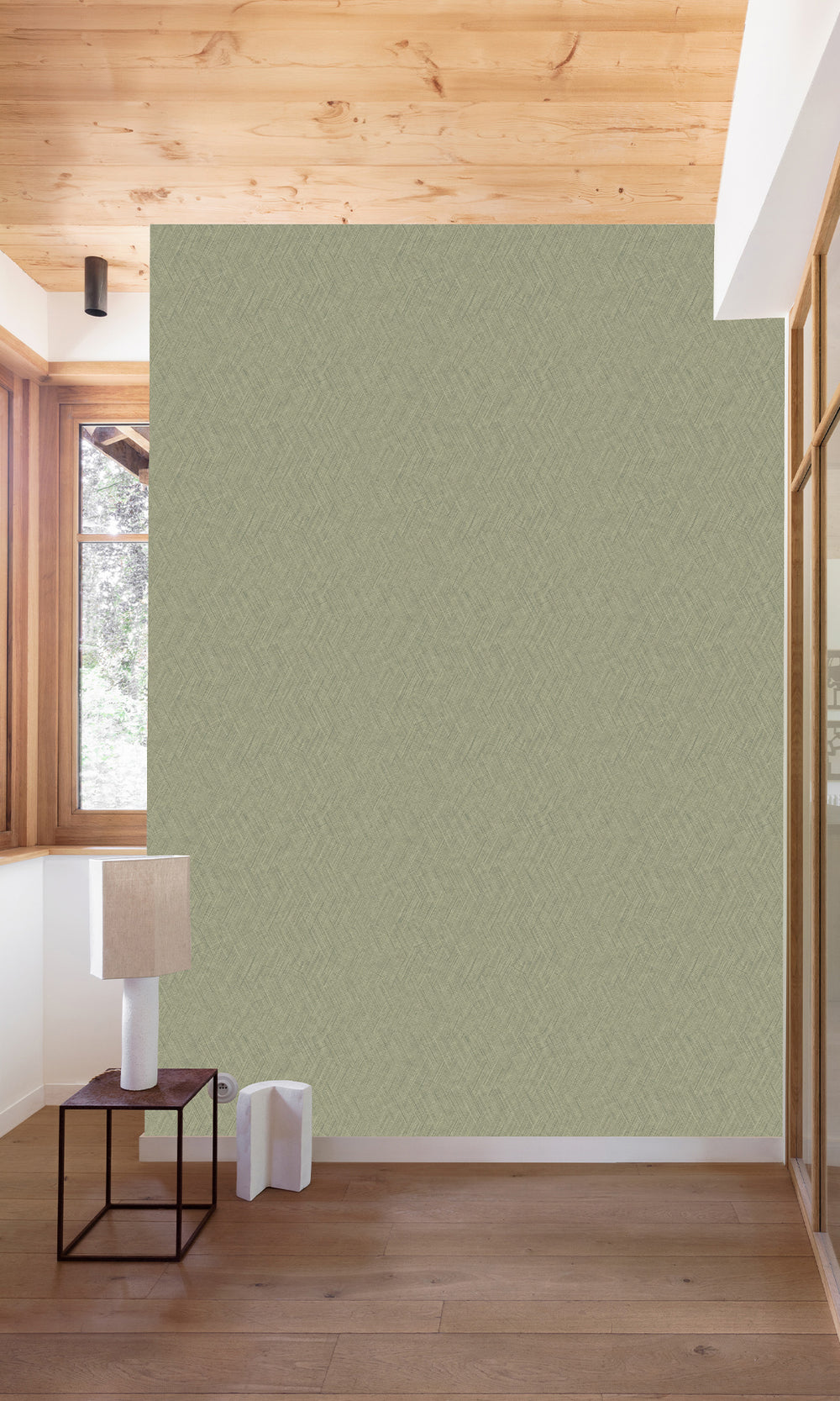 Canyon Falls Straw Weave Wallpaper R9820