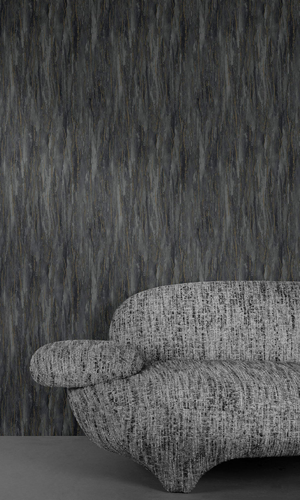 Castor Grey Faux Tree Bark Wallpaper R9821