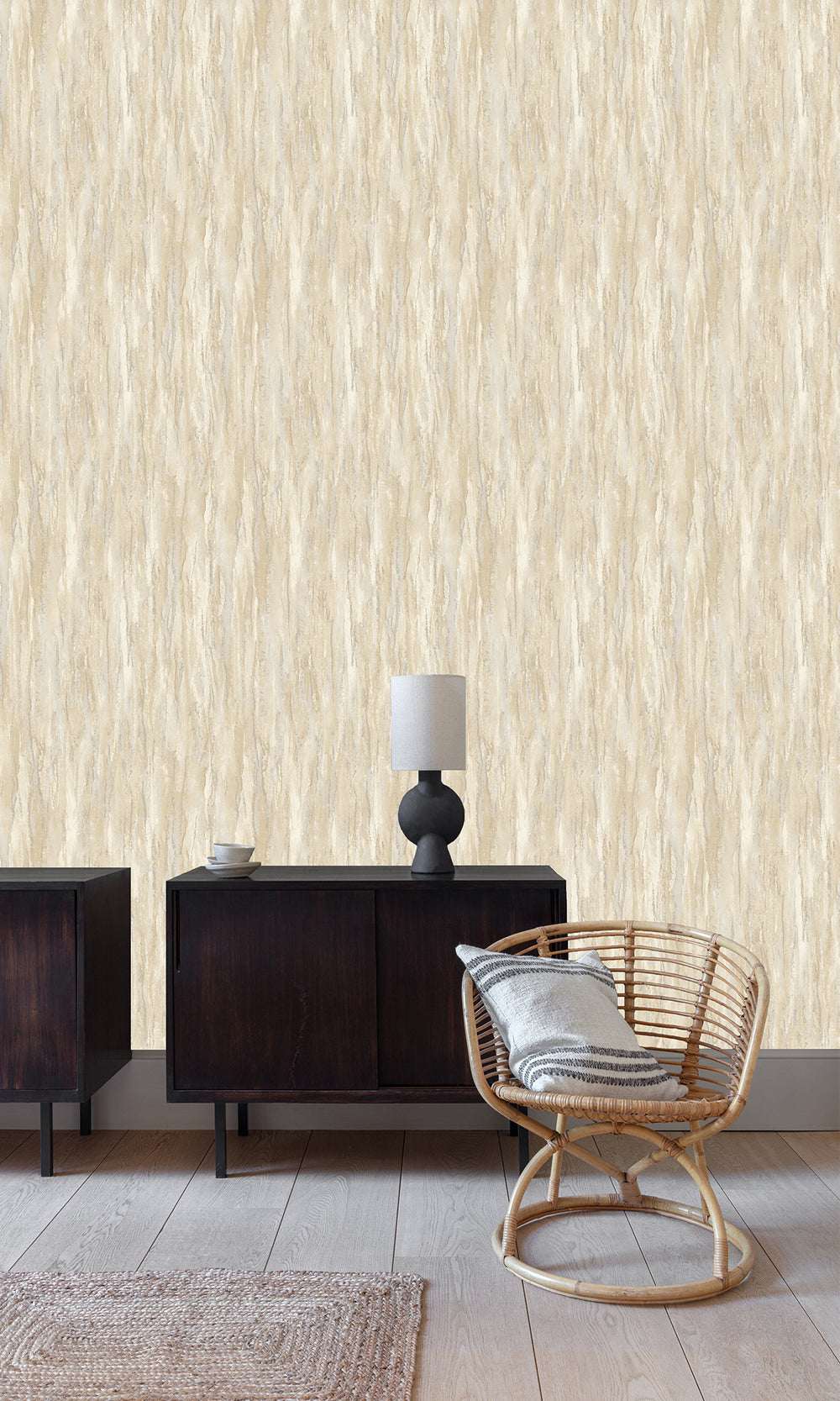 Soft Suede Faux Tree Bark Wallpaper R9824
