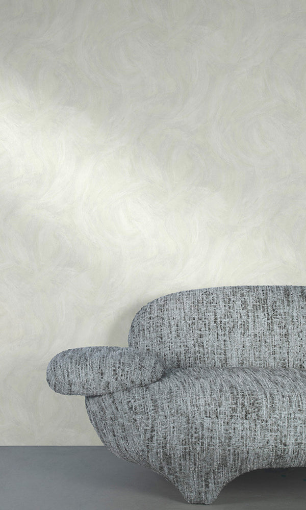 Alaskan Mist Faux Concrete Wallpaper R9835
