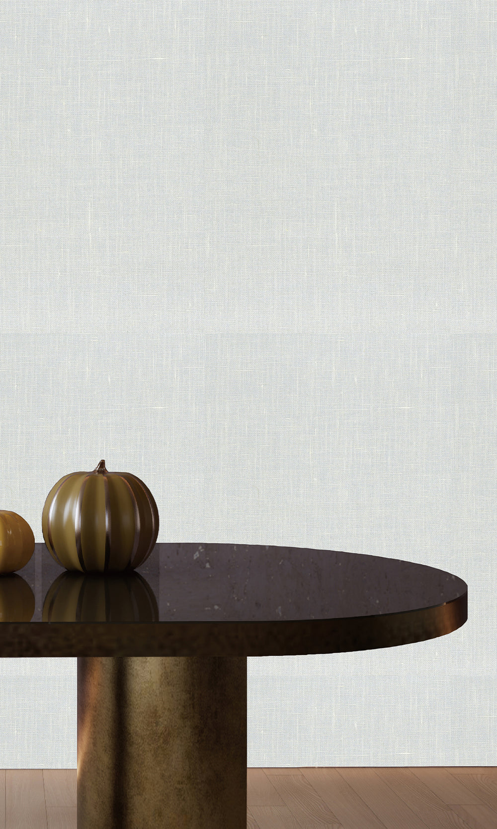 Blue Blush Linen Weave Wallpaper R9843