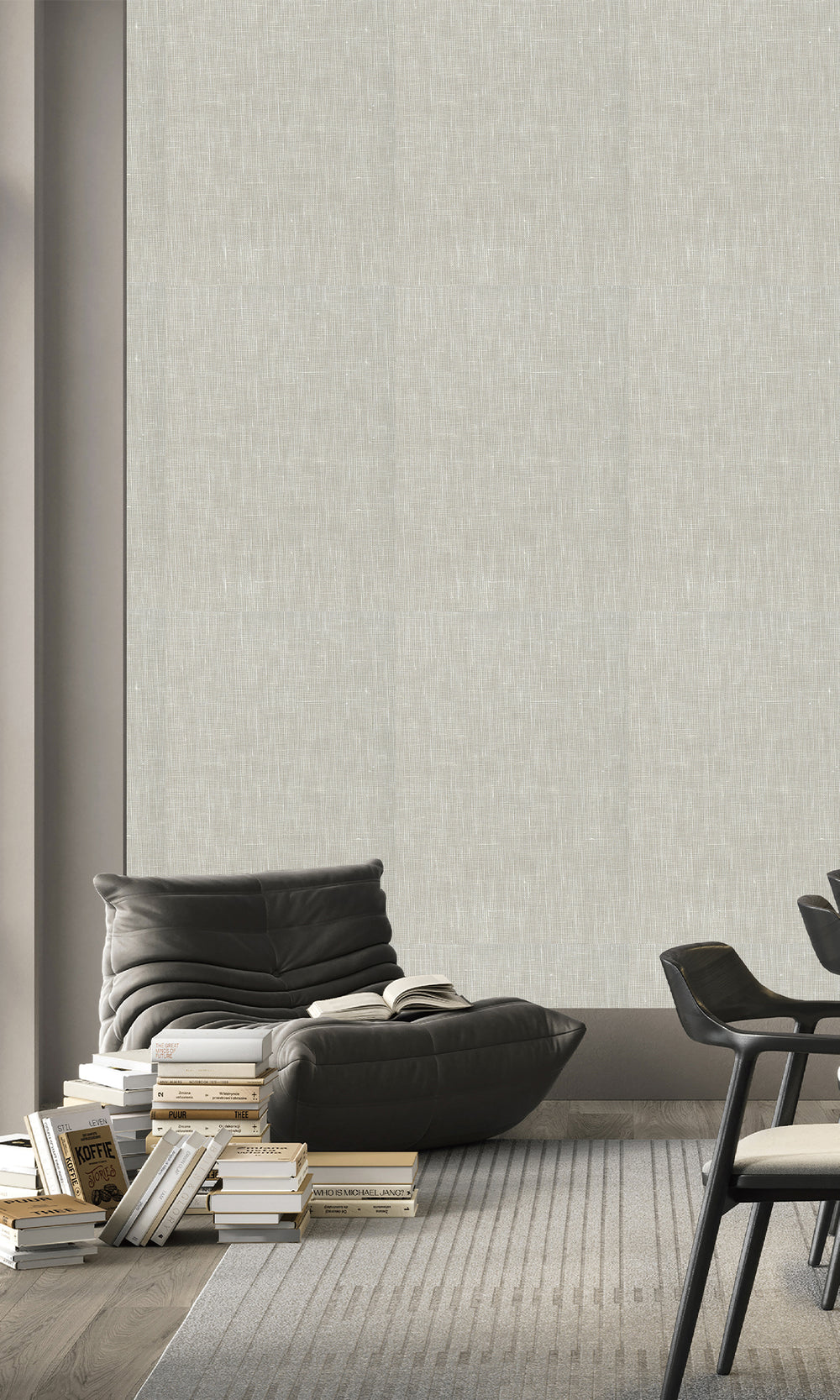 Pebble Walk Linen Weave Wallpaper R9844