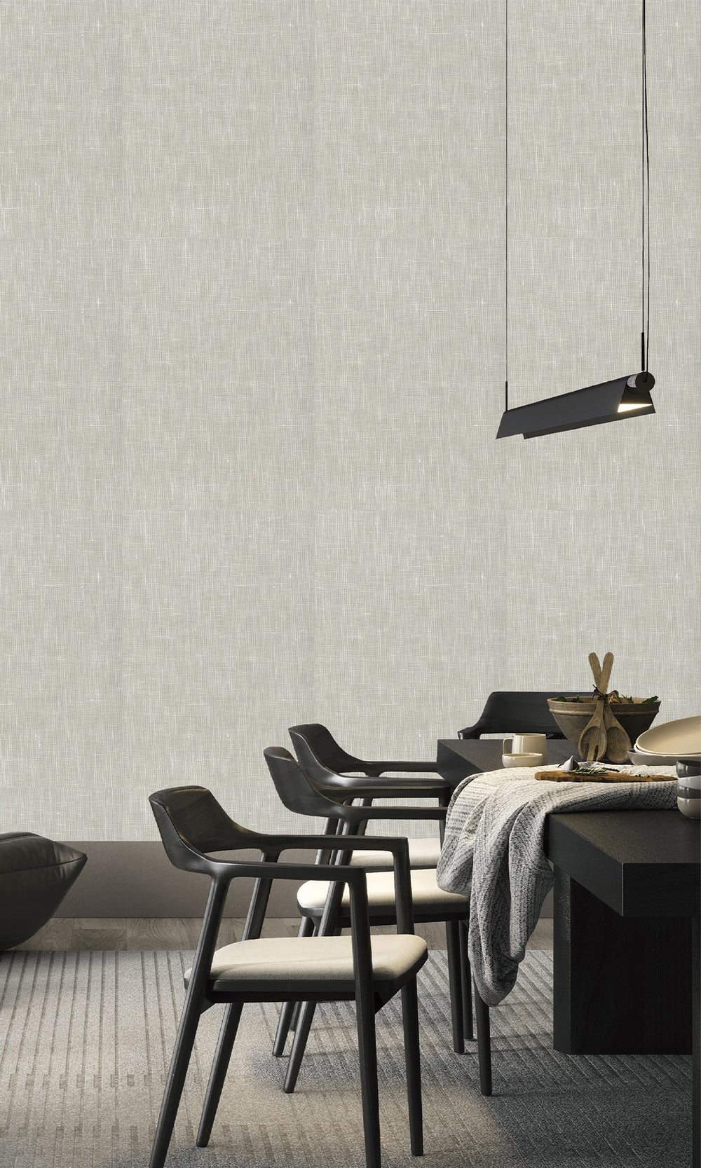 Pebble Walk Linen Weave Wallpaper R9844