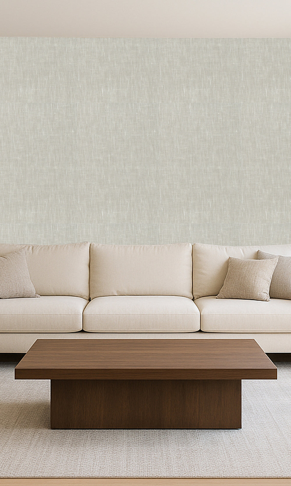 Pebble Walk Linen Weave Wallpaper R9844
