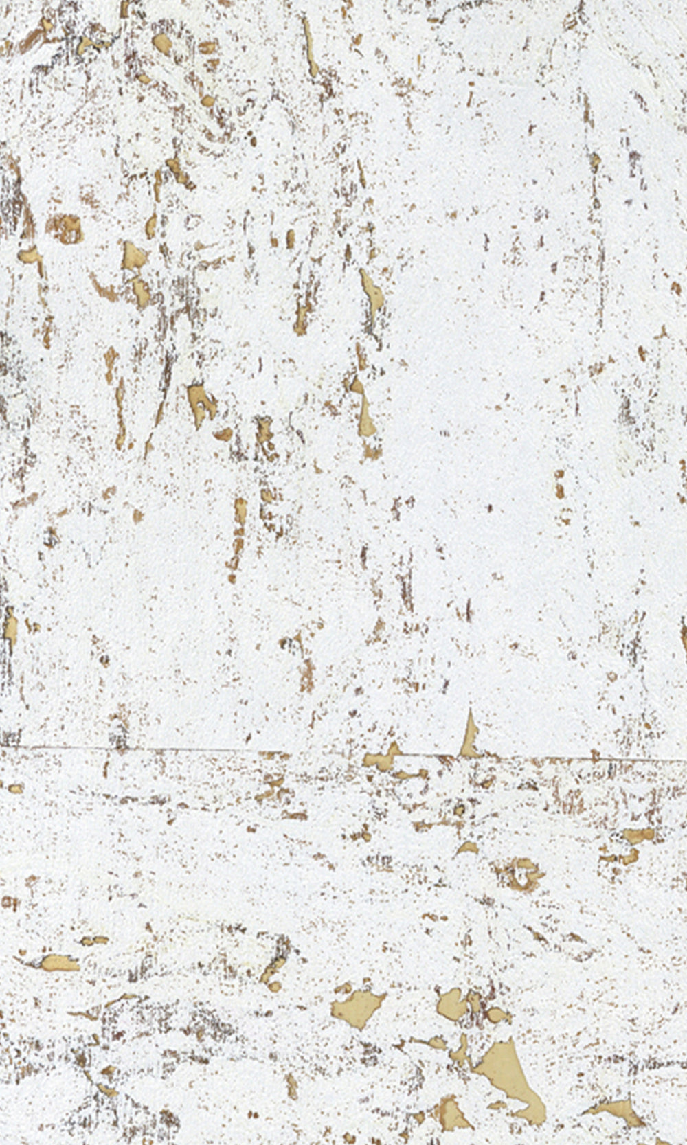 Gold Abstract Collaged Cork Wallpaper R9849