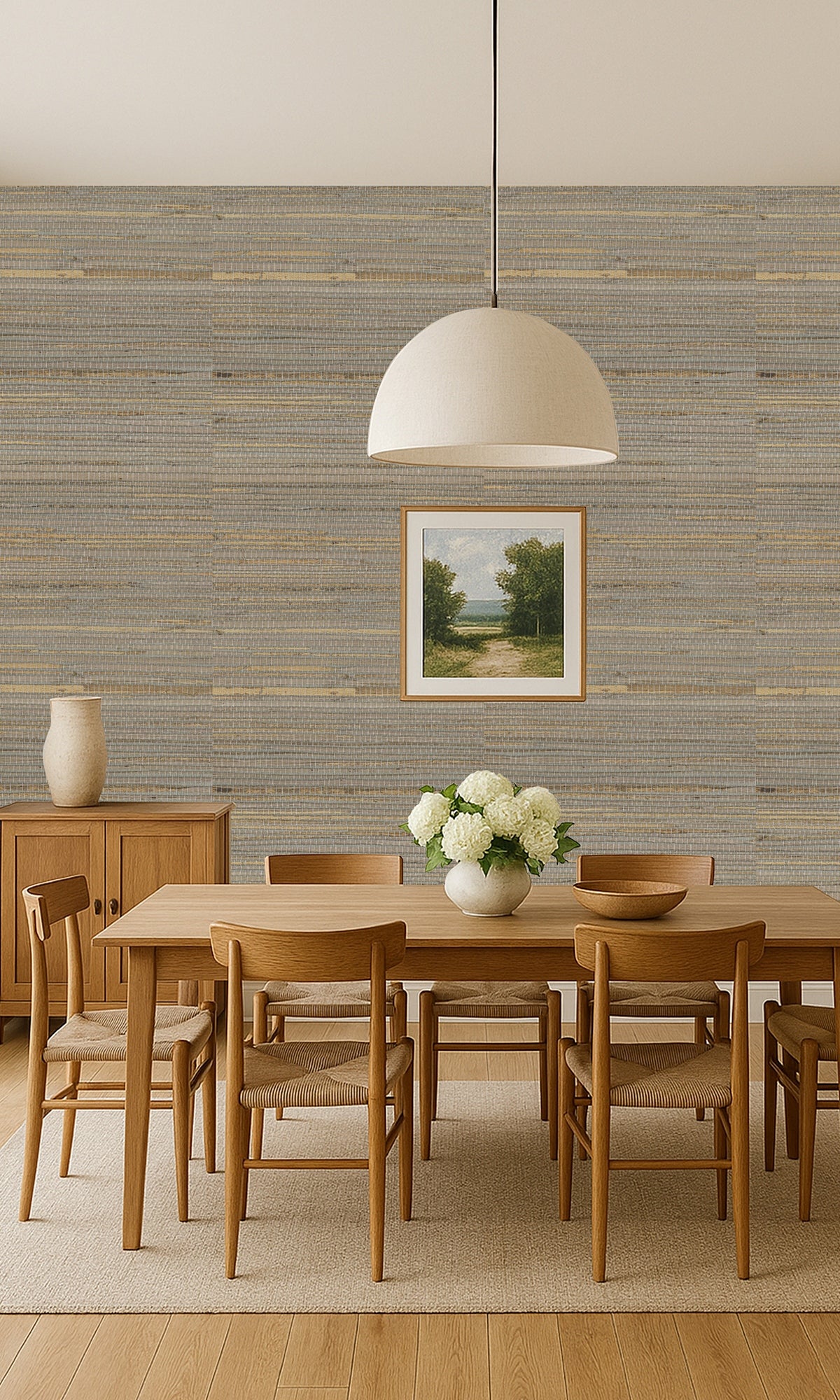 Winter Twig China Hemp Weave Wallpaper R9859 – Walls Republic US