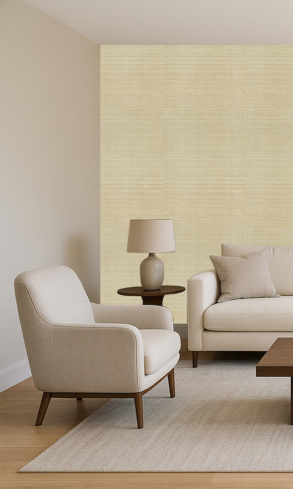 Hemp Rope Sisal Weave Wallpaper R9866