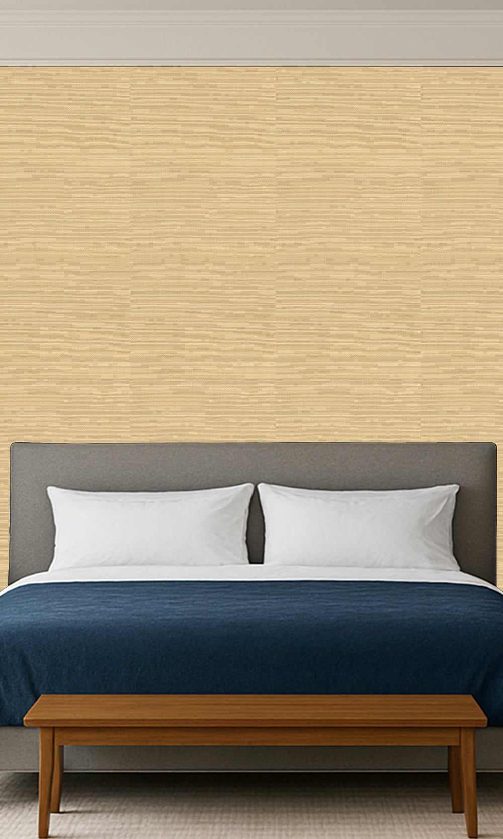 Clumsy Caramel Sisal Weave Wallpaper R9867