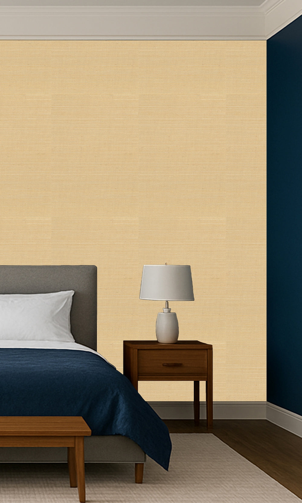Clumsy Caramel Sisal Weave Wallpaper R9867
