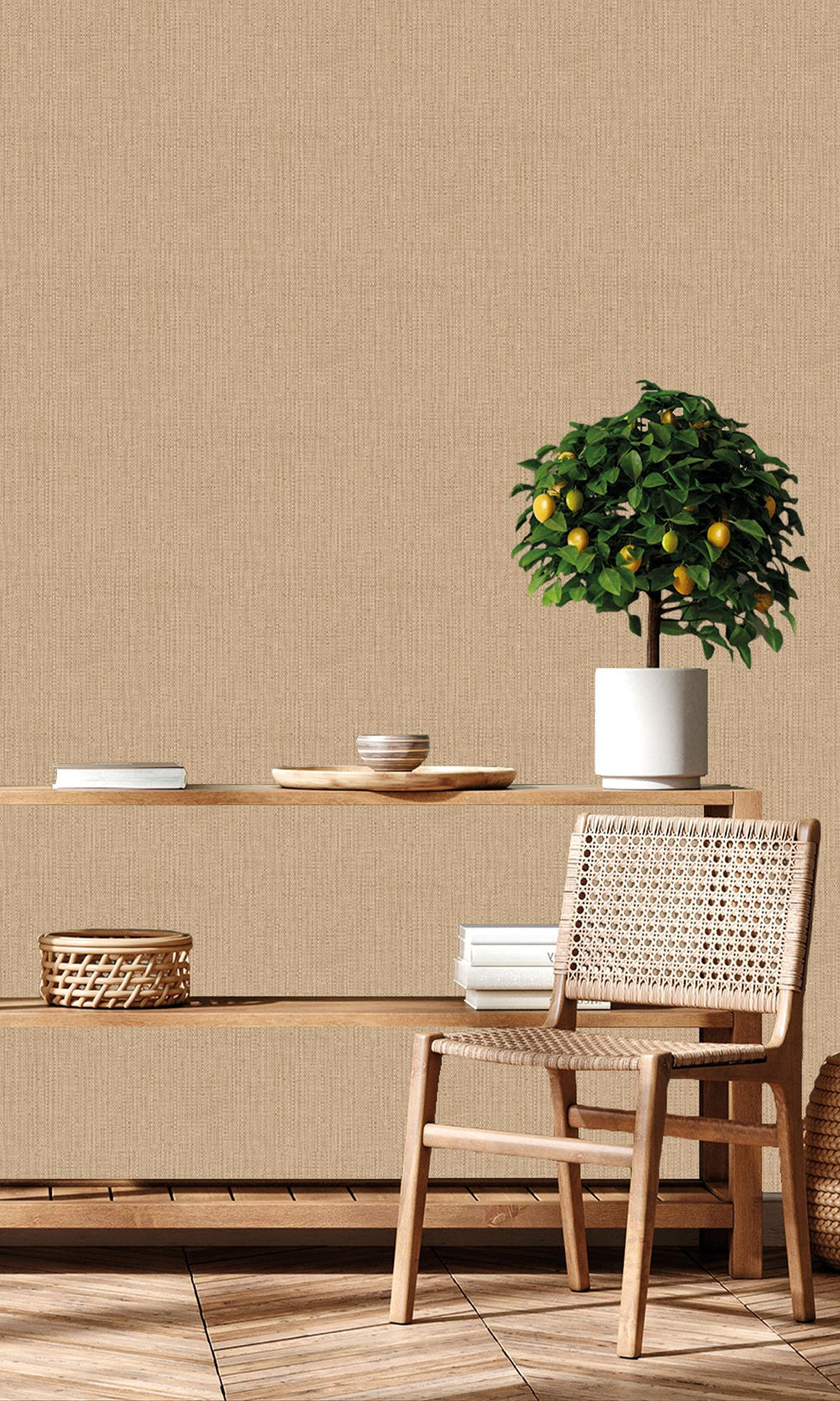 Cashmere Faux Denim Effect Wallpaper R9868