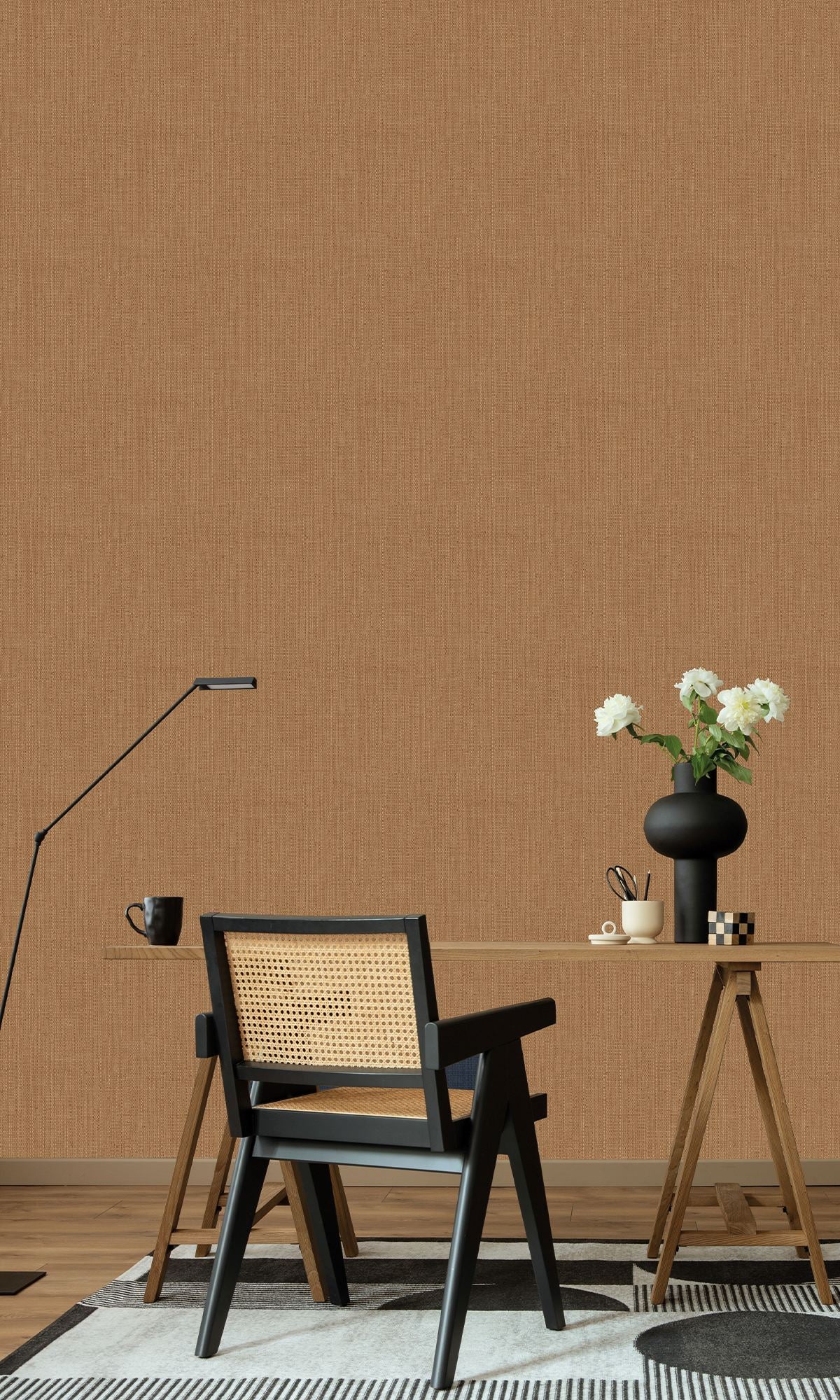 Roman Brick Faux Denim Effect Wallpaper R9873