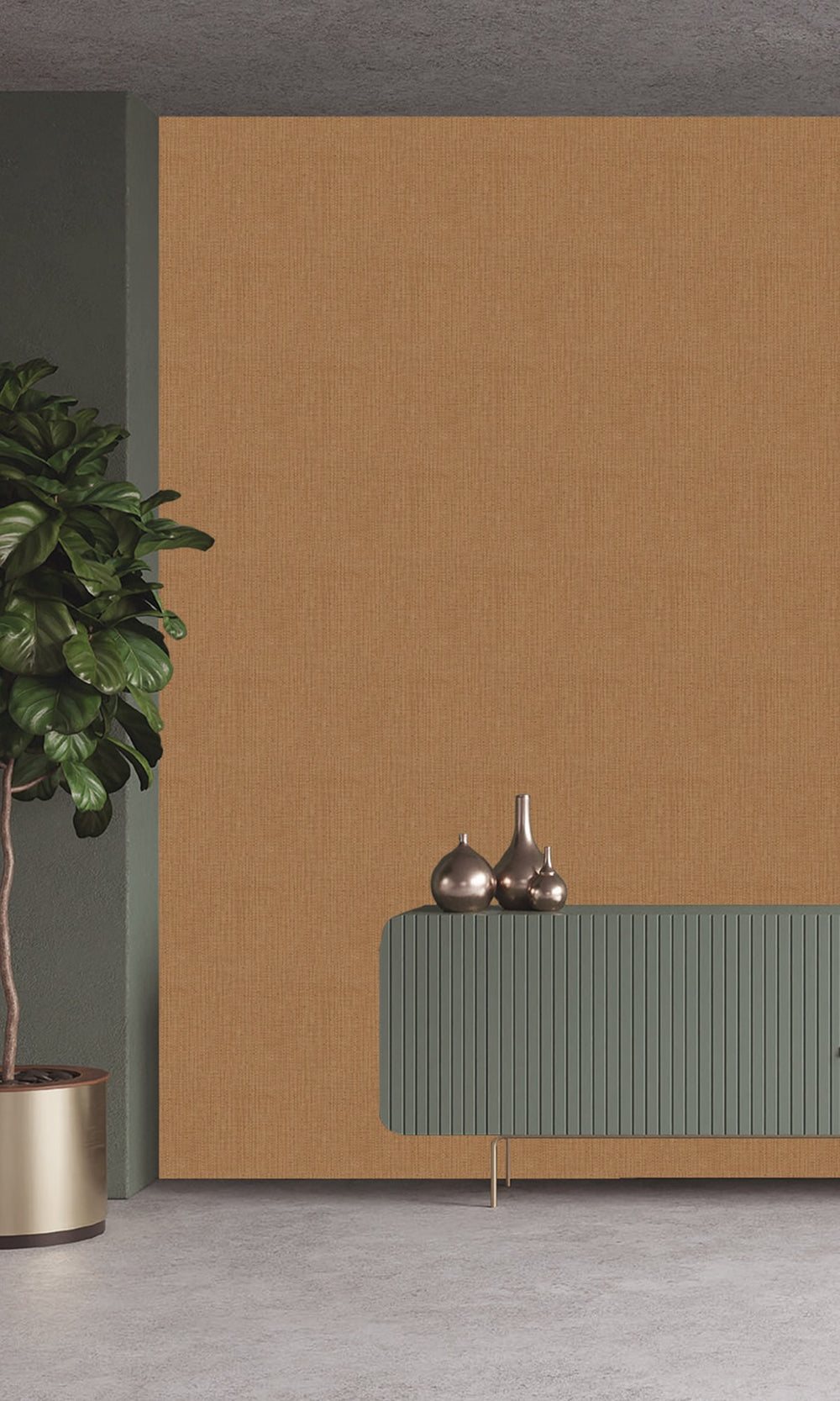 Roman Brick Faux Denim Effect Wallpaper R9873