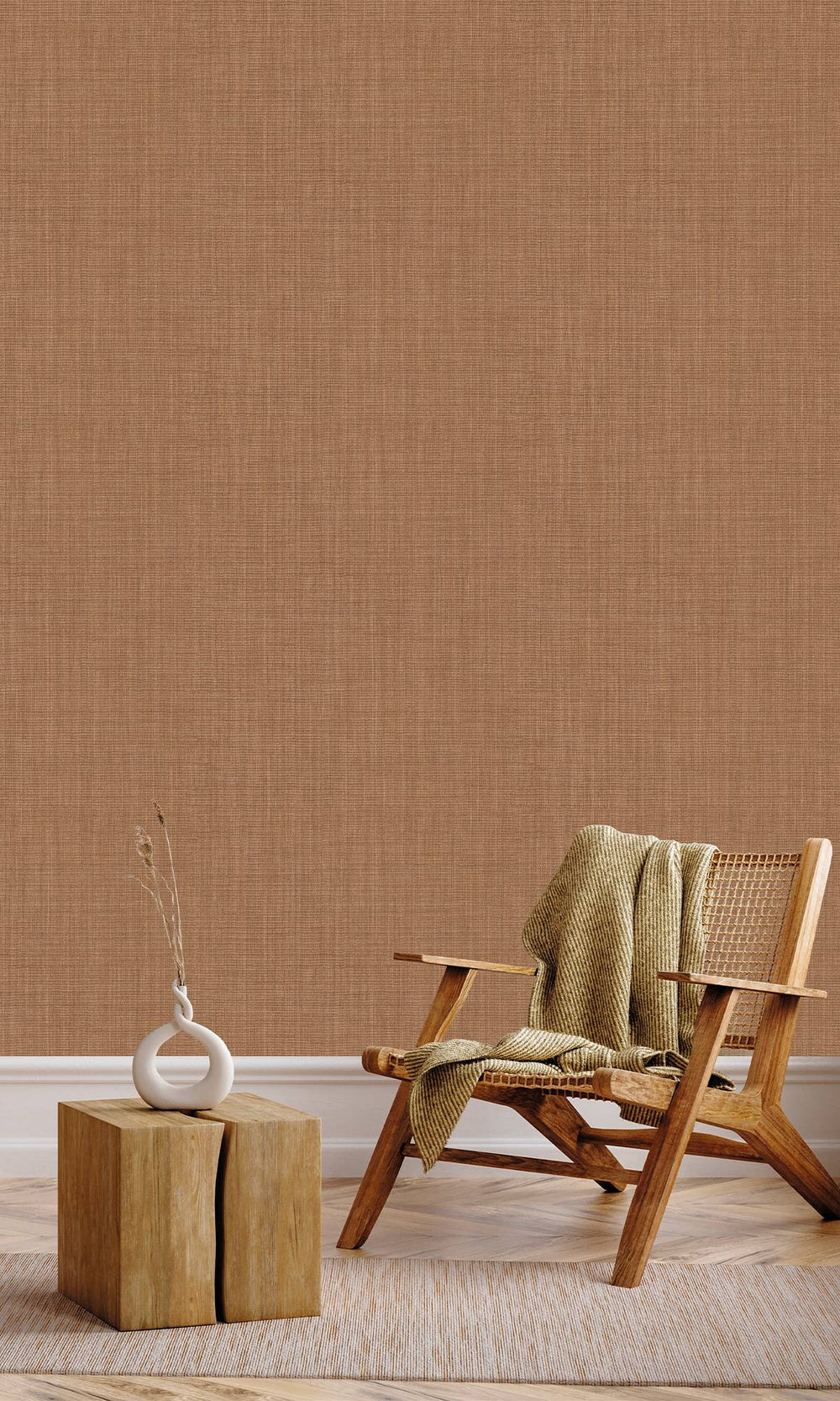 Sylvaneth Bark Textile Print Wallpaper R9882