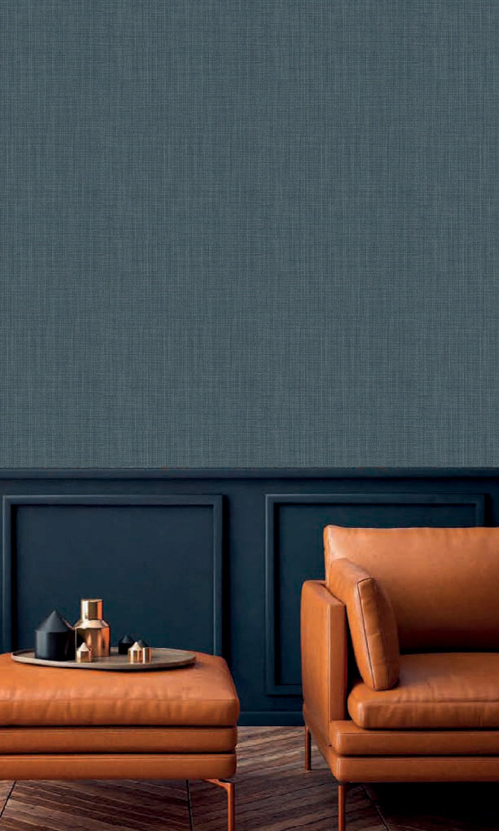 Mountain Pine Textile Print Wallpaper R9890
