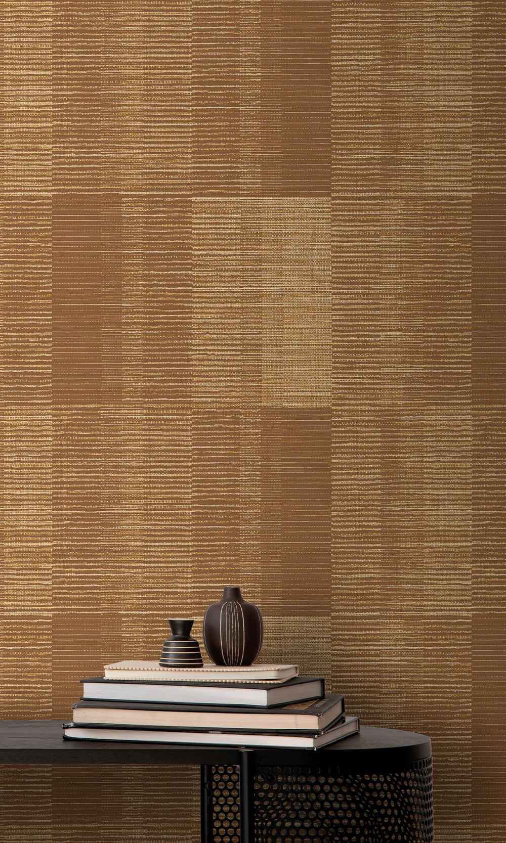 Potters Pot Tartan Print Wallpaper R9892