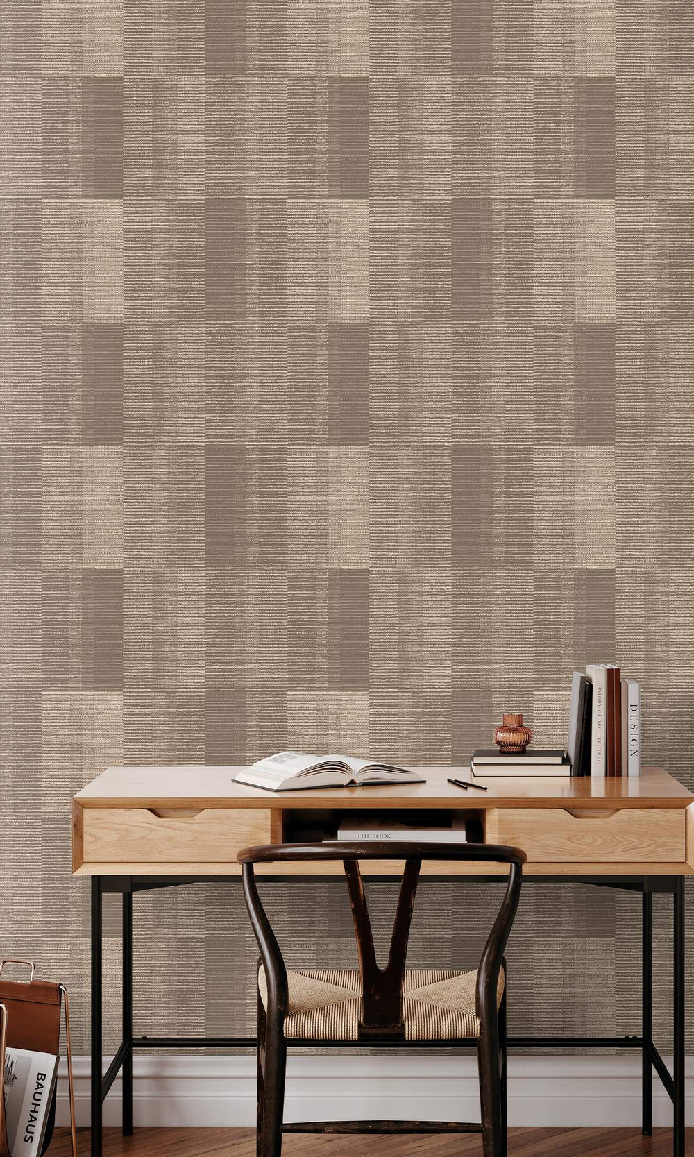 Caribou Tartan Print Wallpaper R9893