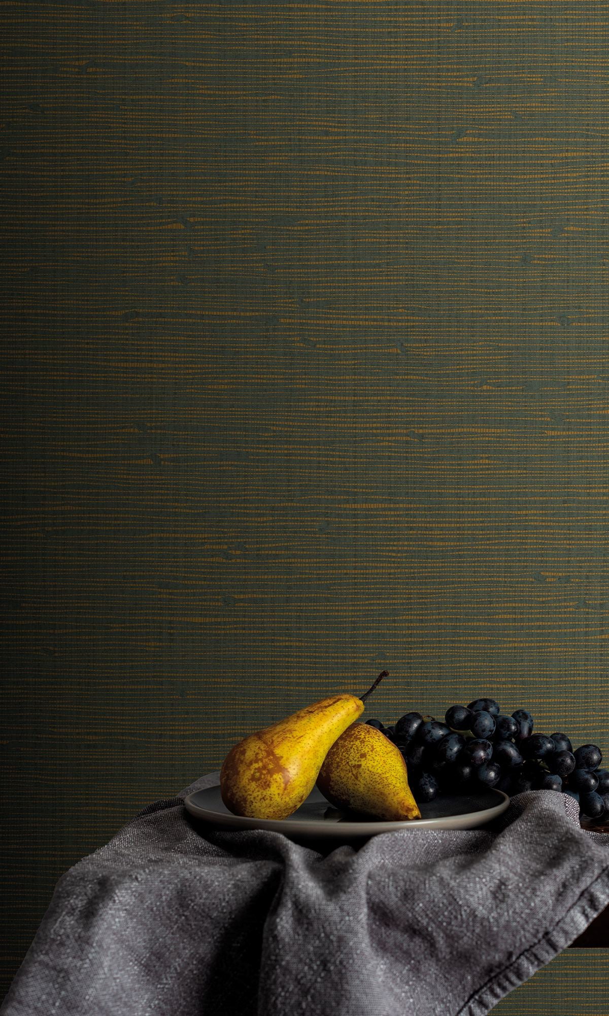 Thyme Faux Grasscloth Effect Wallpaper R9904
