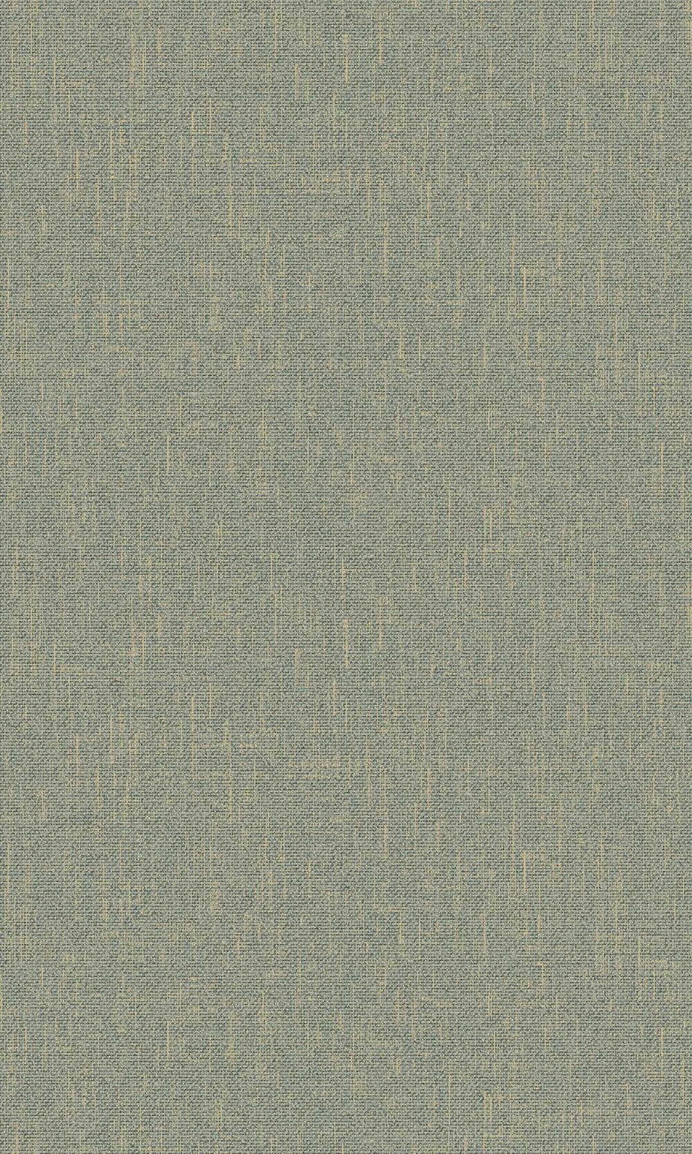 Thyme Green Scratched Fabric Print Wallpaper R9920