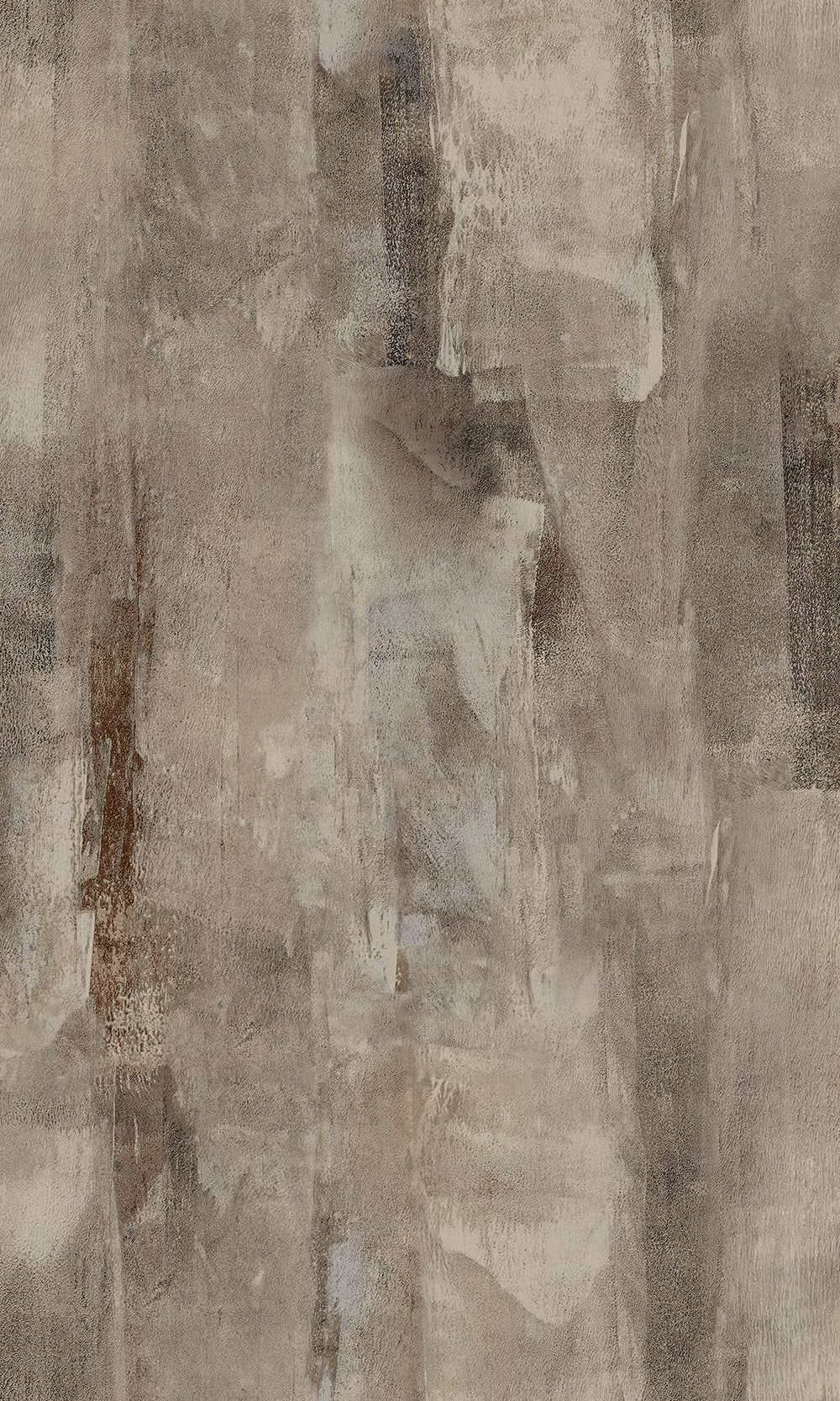 Brown Bear & Greige Scattered Block Faux Concrete Wallpaper R9940