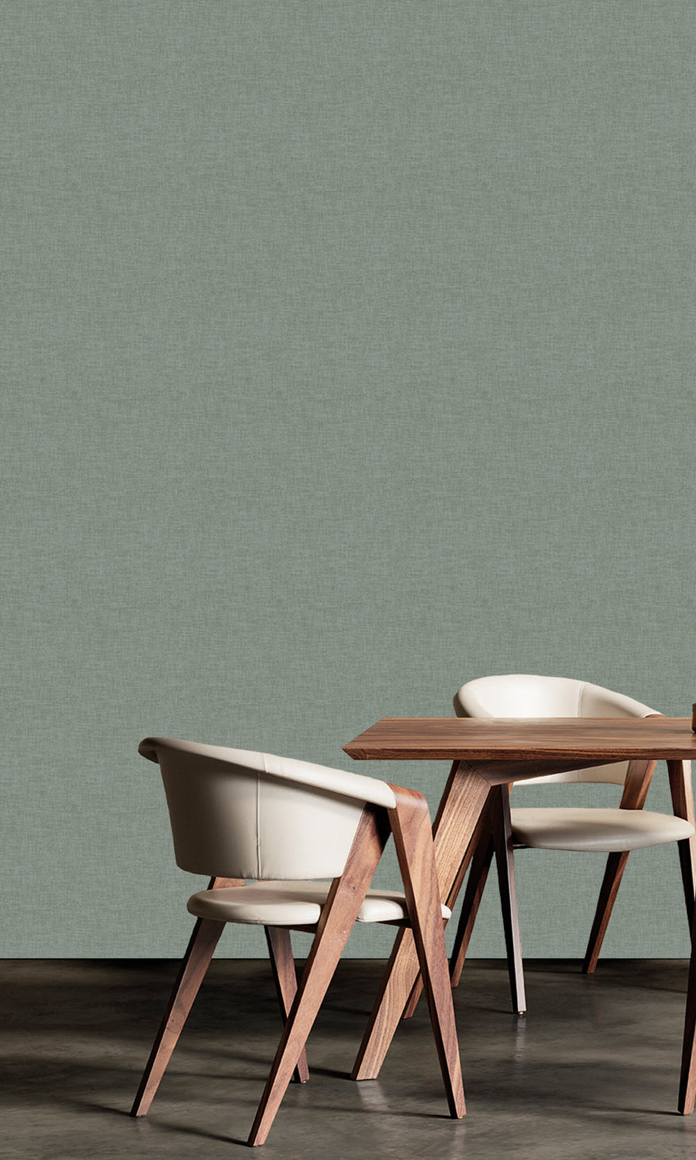 Mountain Moss Wavy Textile Plain Wallpaper R9960