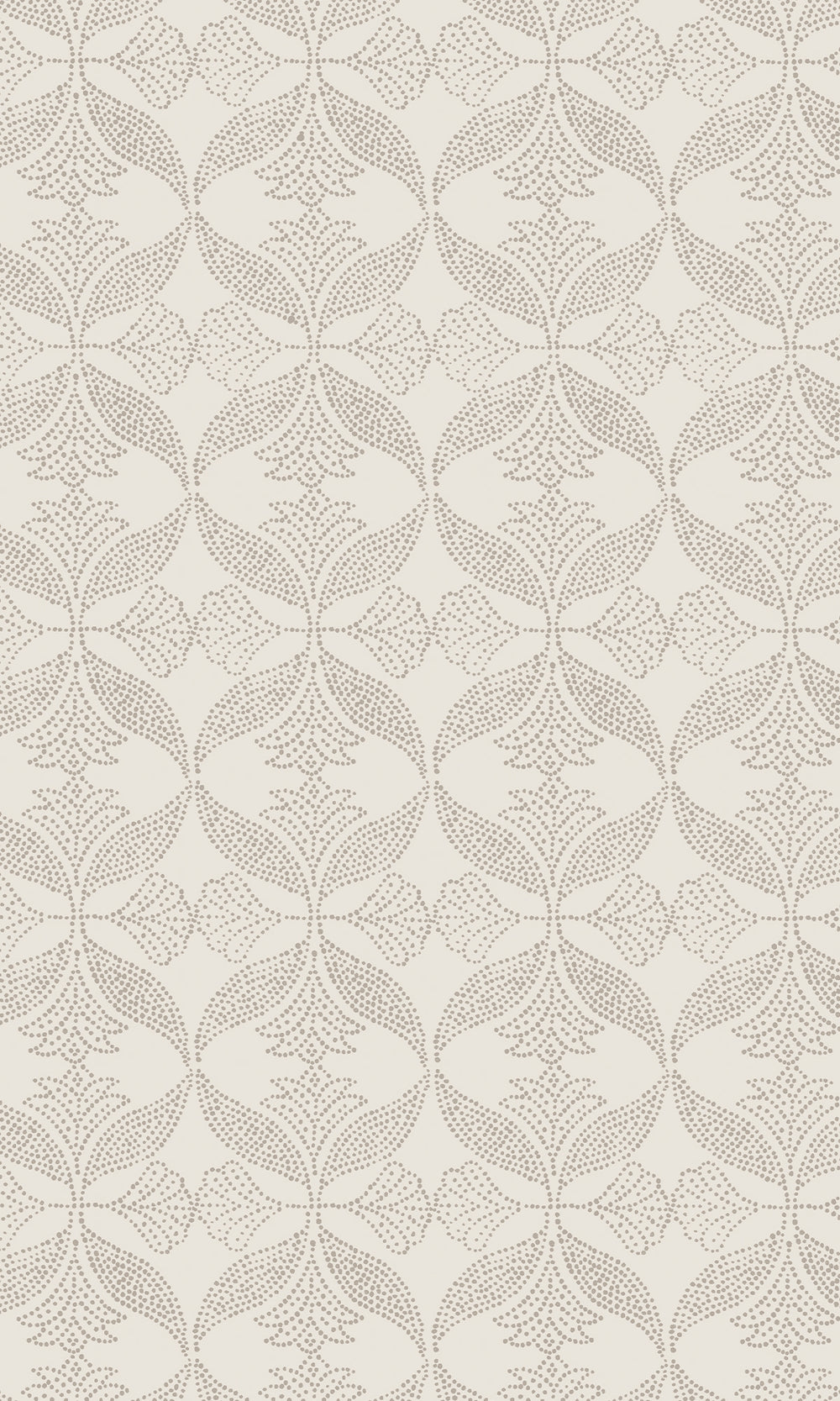 Narvik Beige Ornamental Ogee Wallpaper R9972