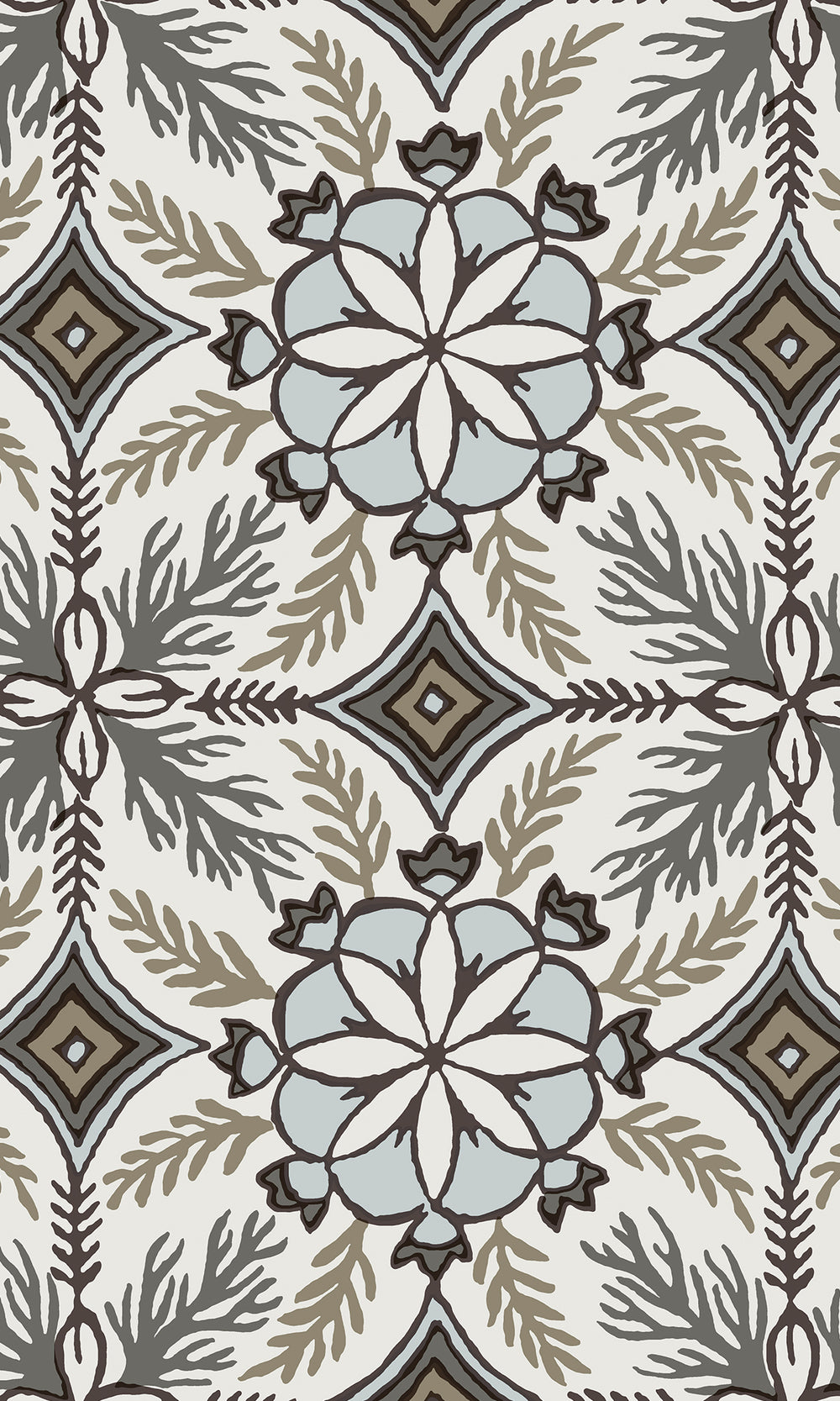 Armory & Arctic Fox Moroccan Tiles Wallpaper R9976