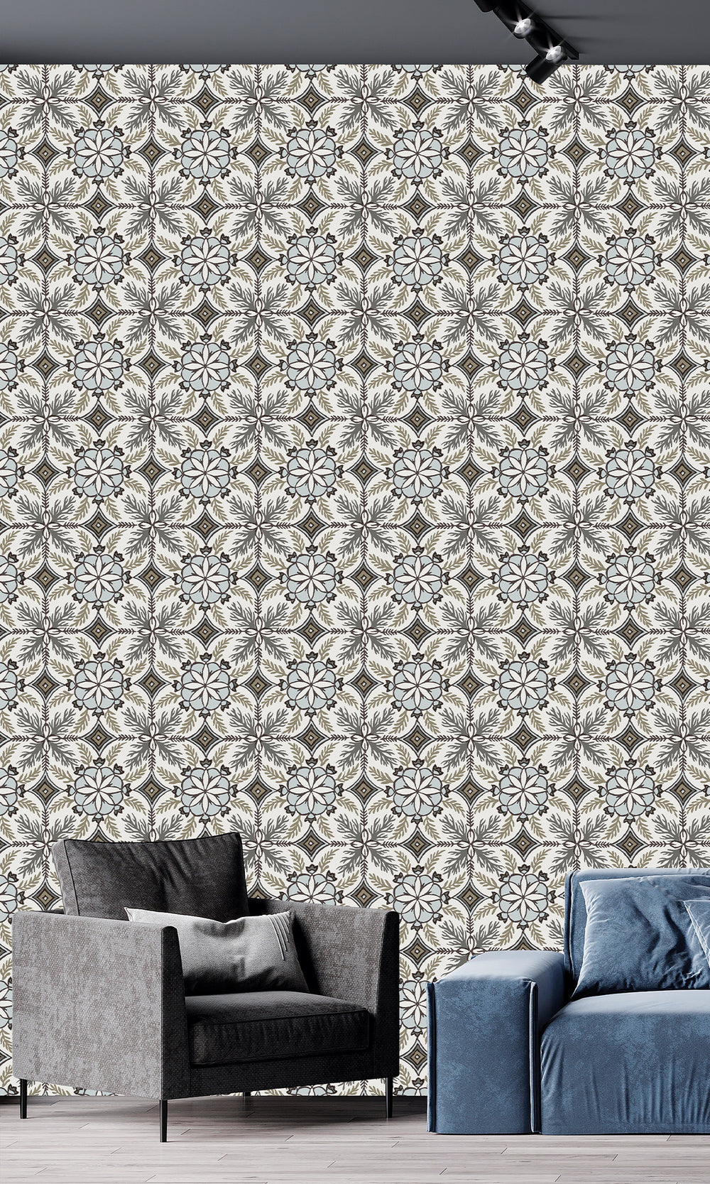 Armory & Arctic Fox Moroccan Tiles Wallpaper R9976