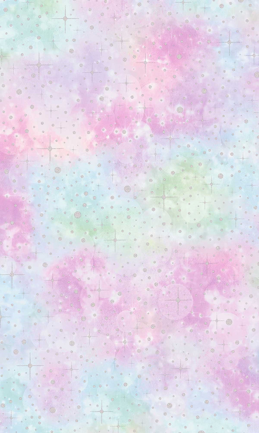 Multi Glittered Cloudy Design Wallpaper R9997