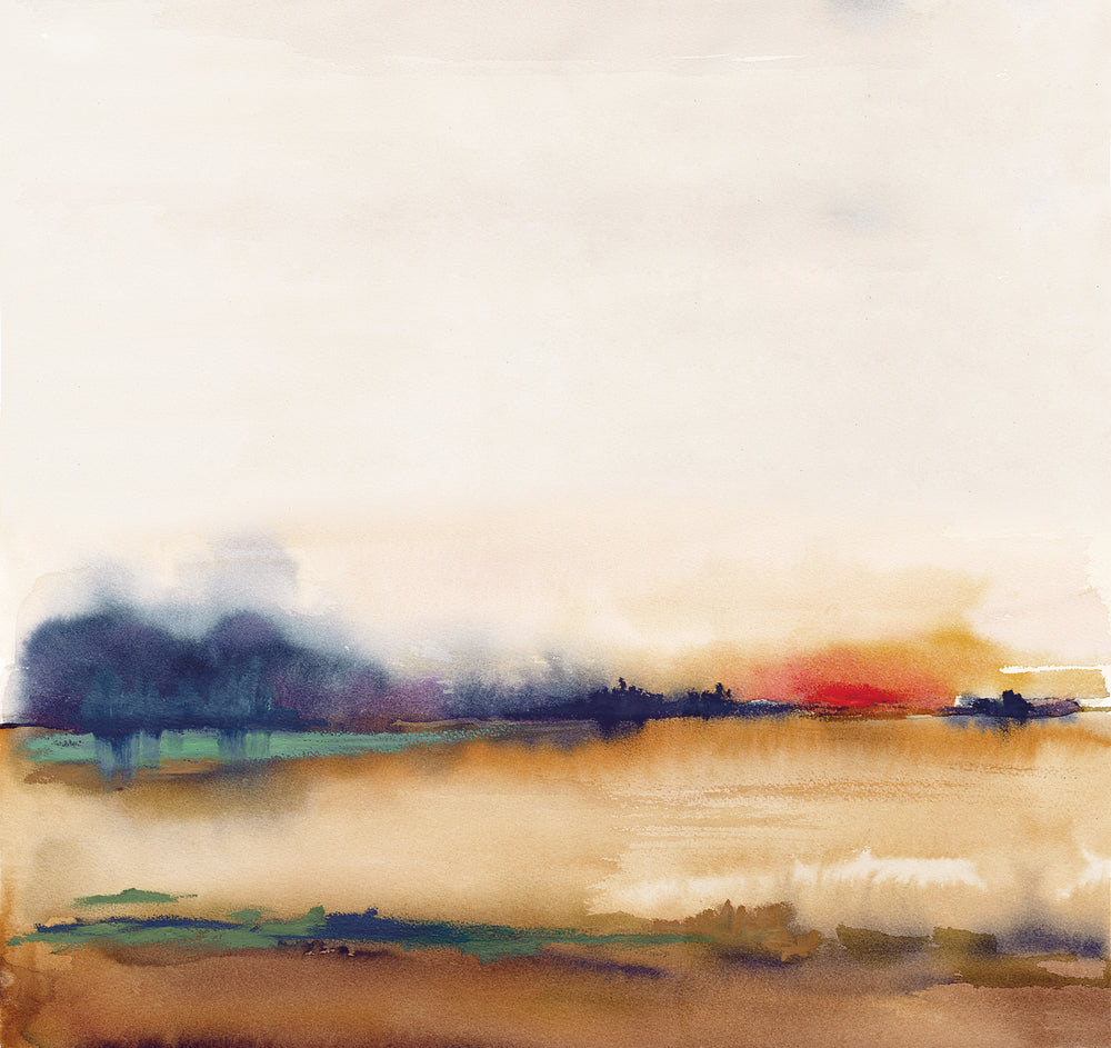 Multicolor Abstract Sunset Wallpaper RM9035