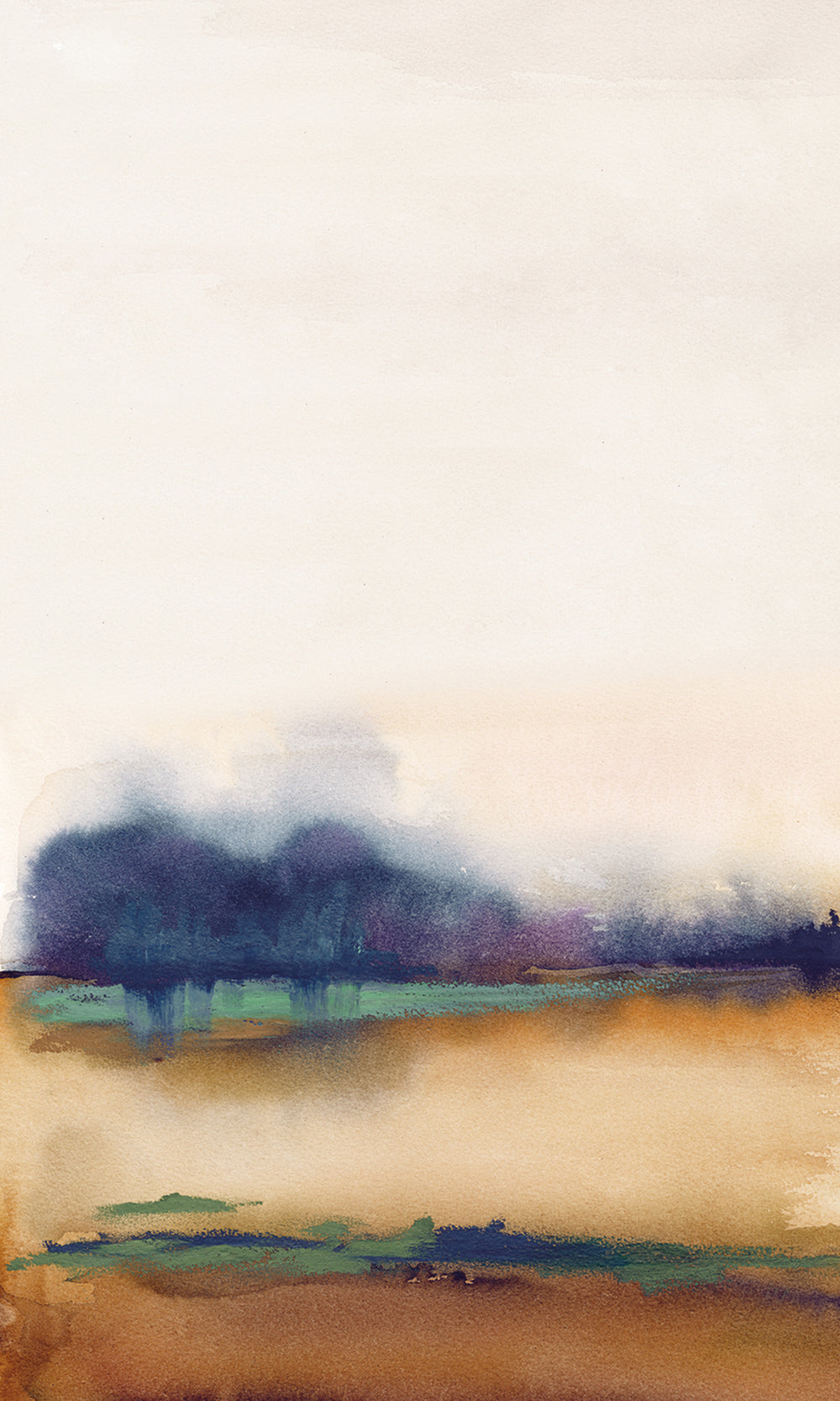 Multicolor Abstract Sunset Wallpaper RM9035