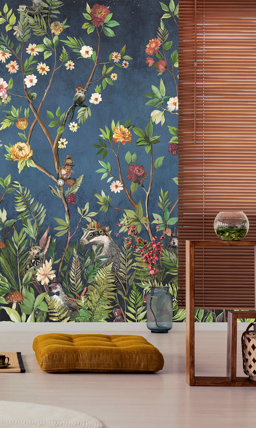 Multi Fairytale Woodland Mural Wallpaper  RM9047