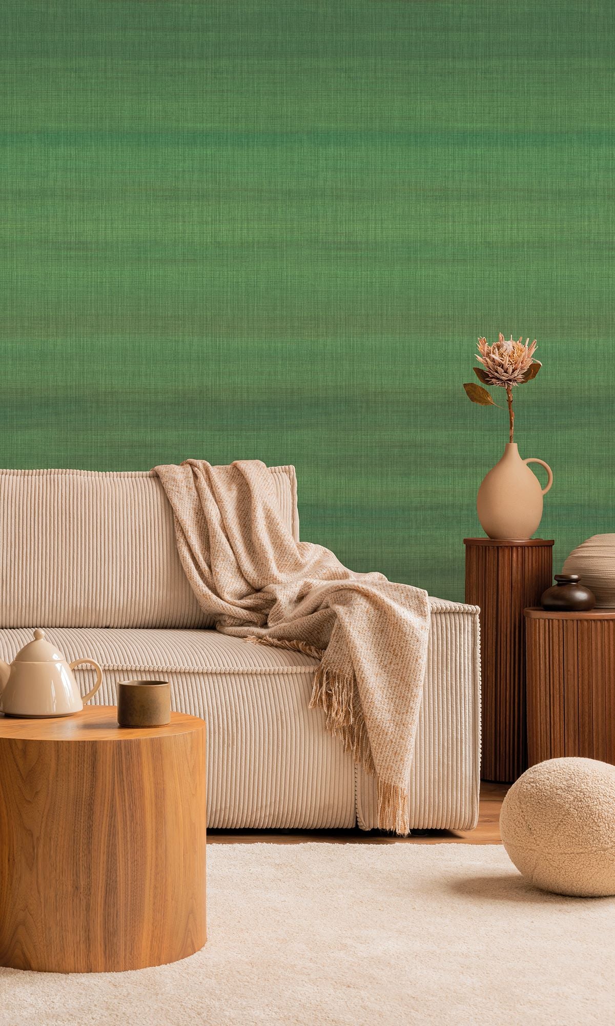 Irish Charm Chambray Print Wallpaper RM9054