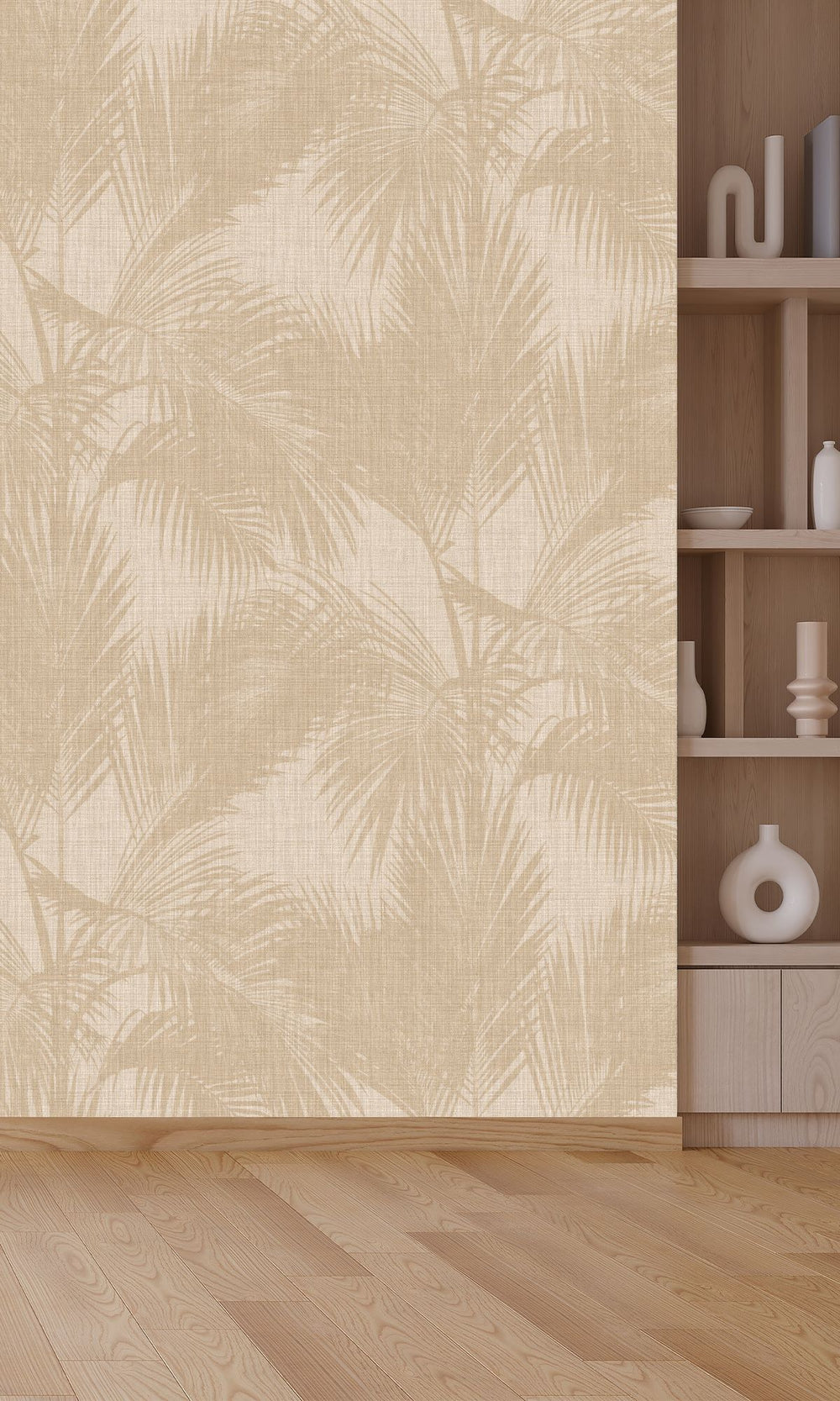 Malt & Coffee Diva Silhouetted Palm Trees  Wallpaper RM9060