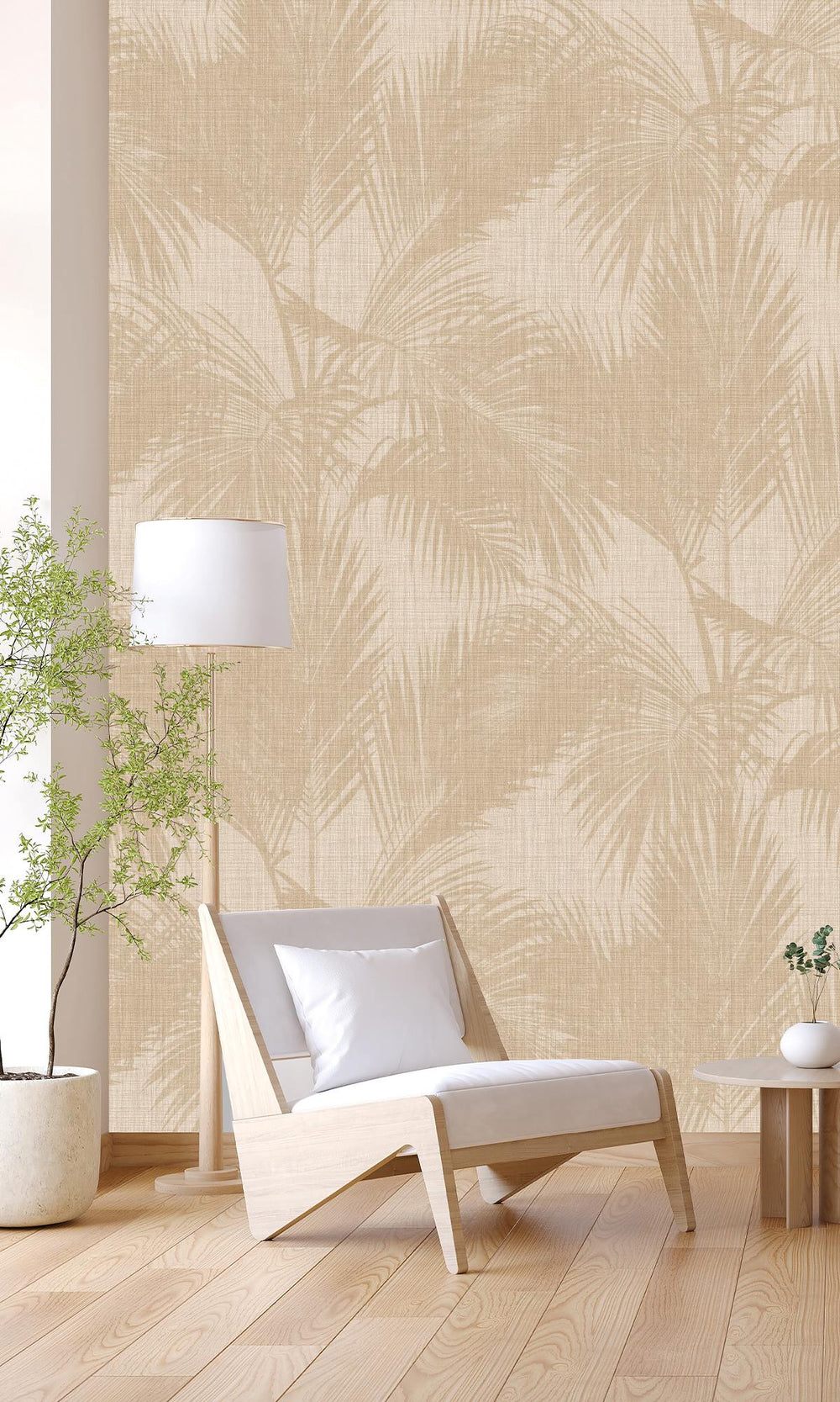 Malt & Coffee Diva Silhouetted Palm Trees  Wallpaper RM9060