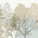 Classic Chalk & Trellised Ivy Forest Silhouette RM9078