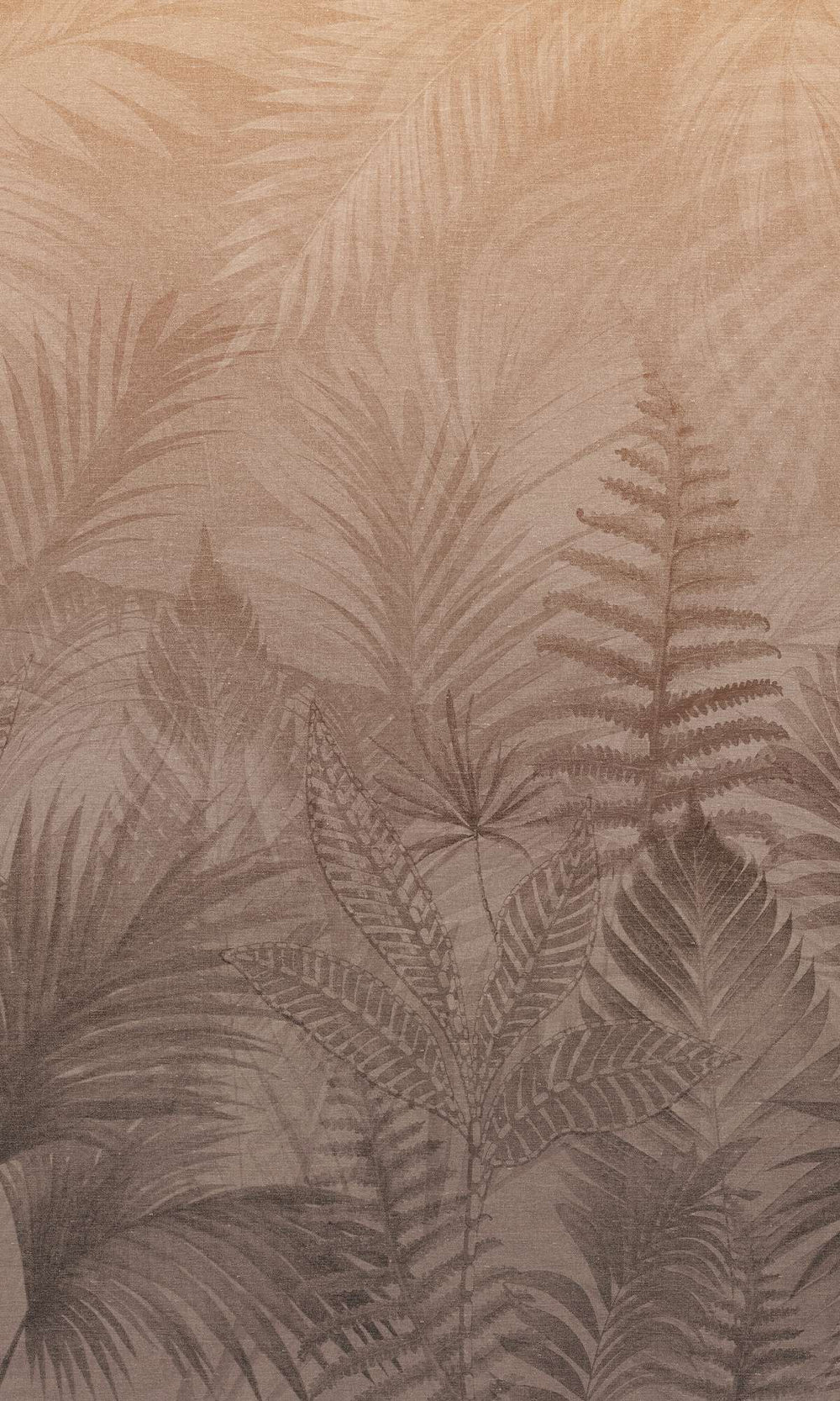 Terracotta Tropical Urban Jungle Residential Mural RM9091