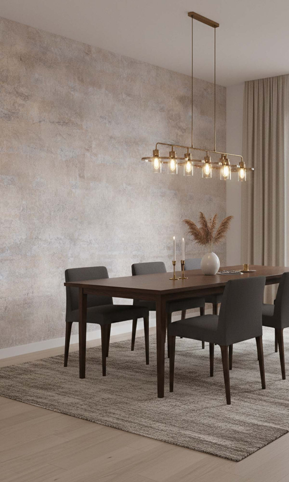 Ice Grey Glazed Porcelain Residential Mural RM9093