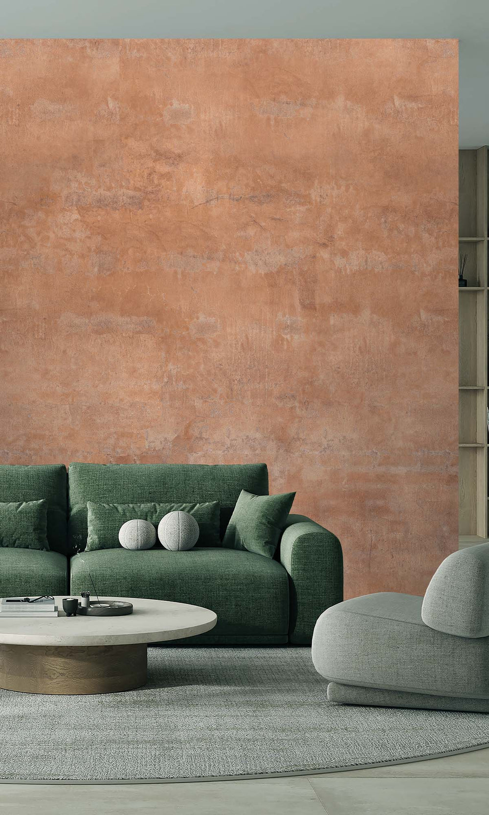 Blush  Glazed Porcelain Residential Mural RM9096