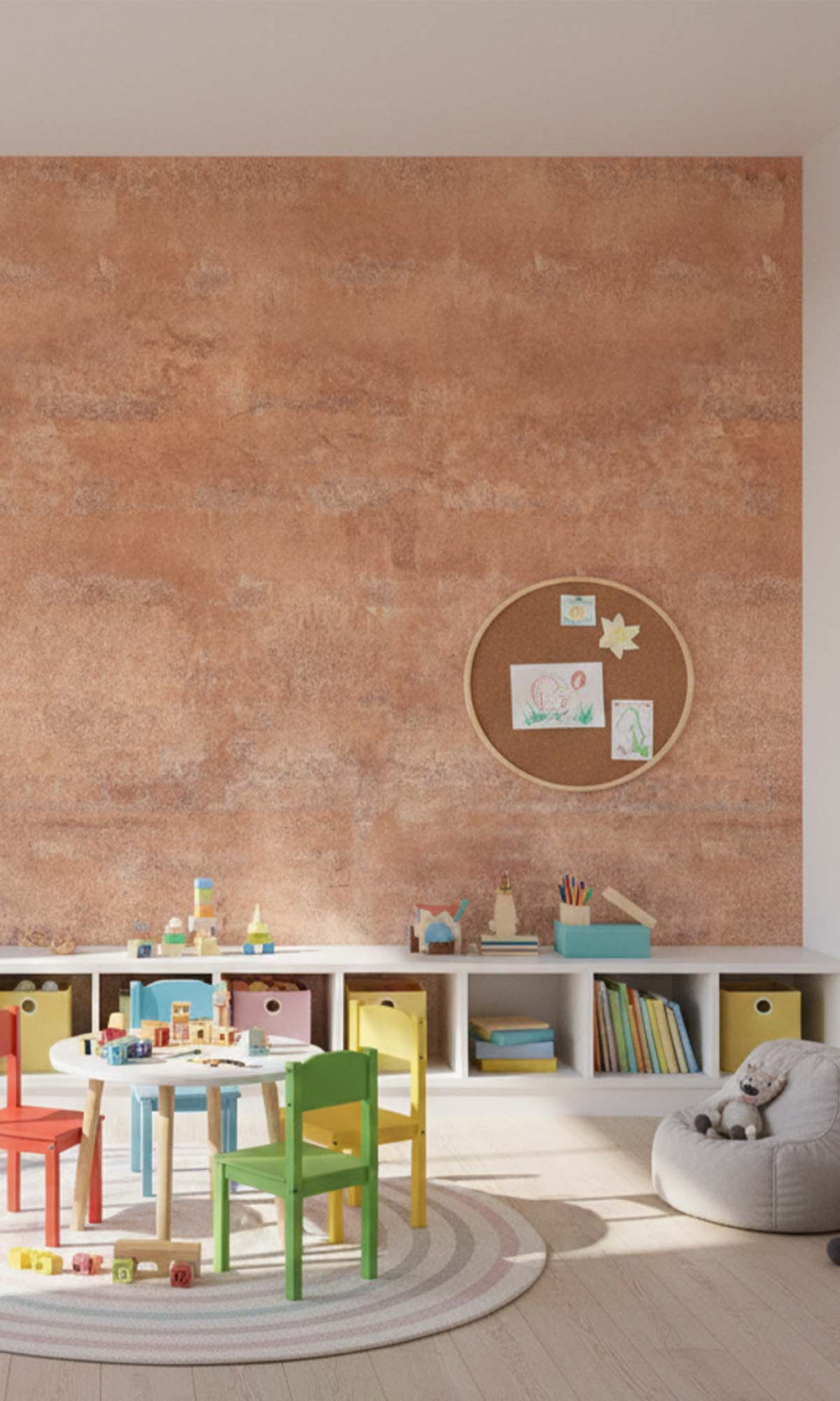 Blush  Glazed Porcelain Residential Mural RM9096