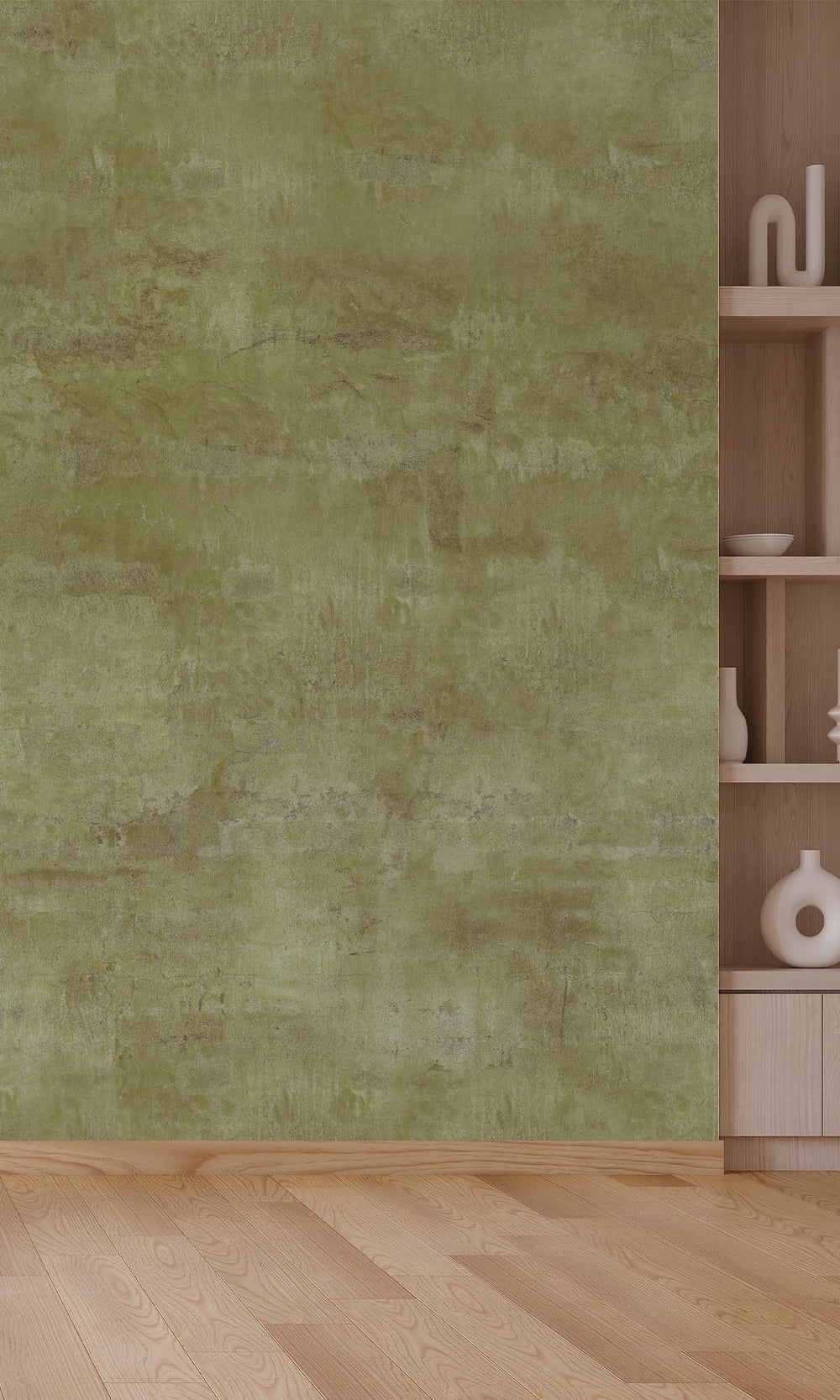 Bronze Green Glazed Porcelain Residential Mural RM9097