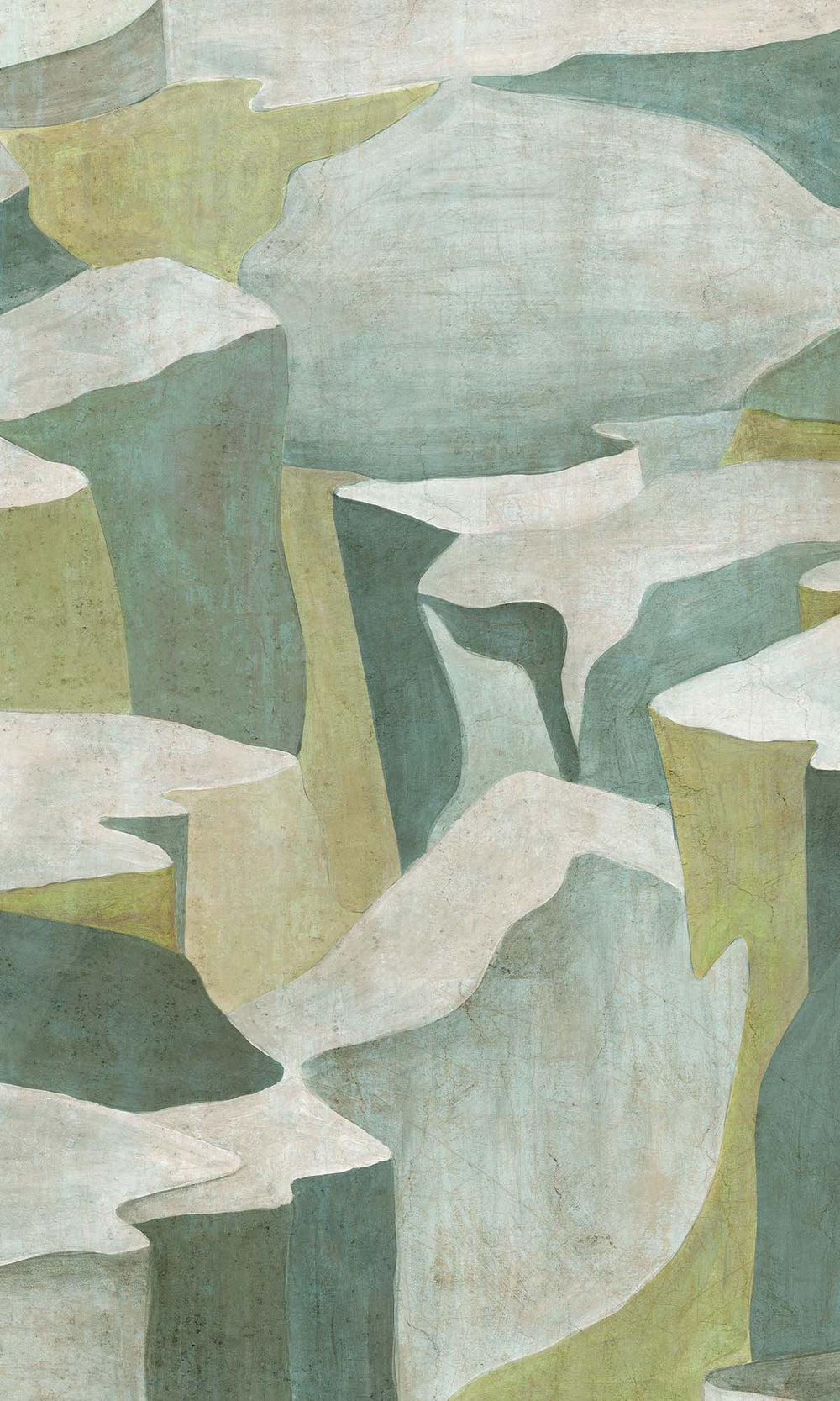 Azur Abstract Coastlines Residential Mural RM9103