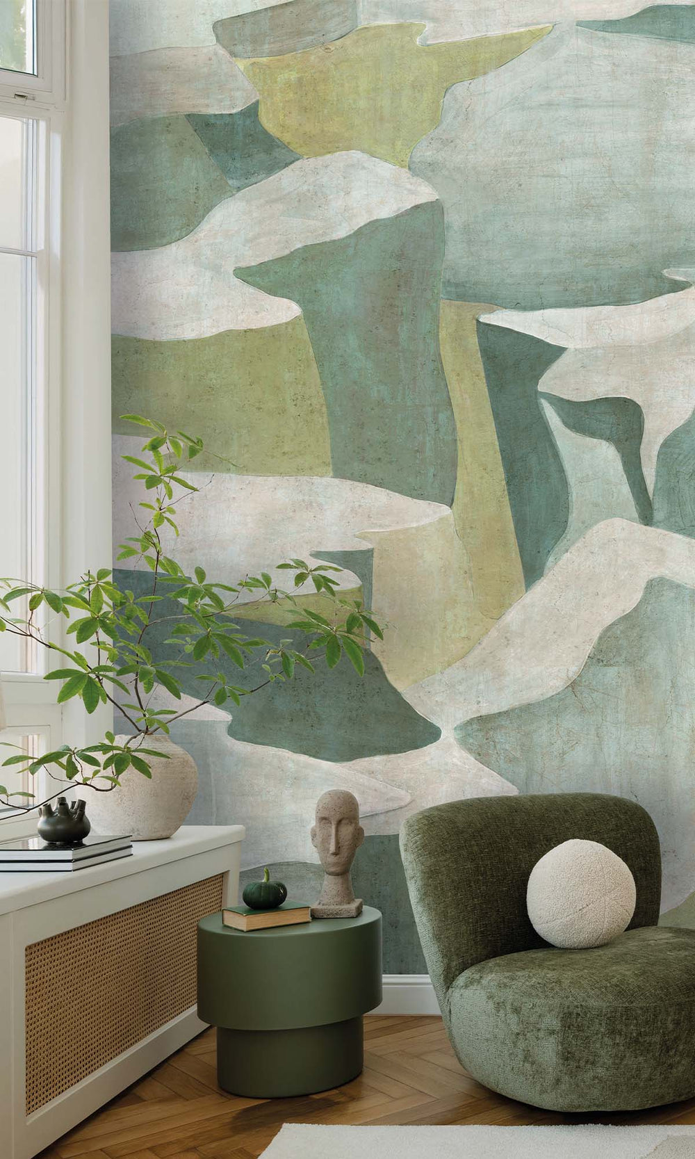 Azur Abstract Coastlines Residential Mural RM9103