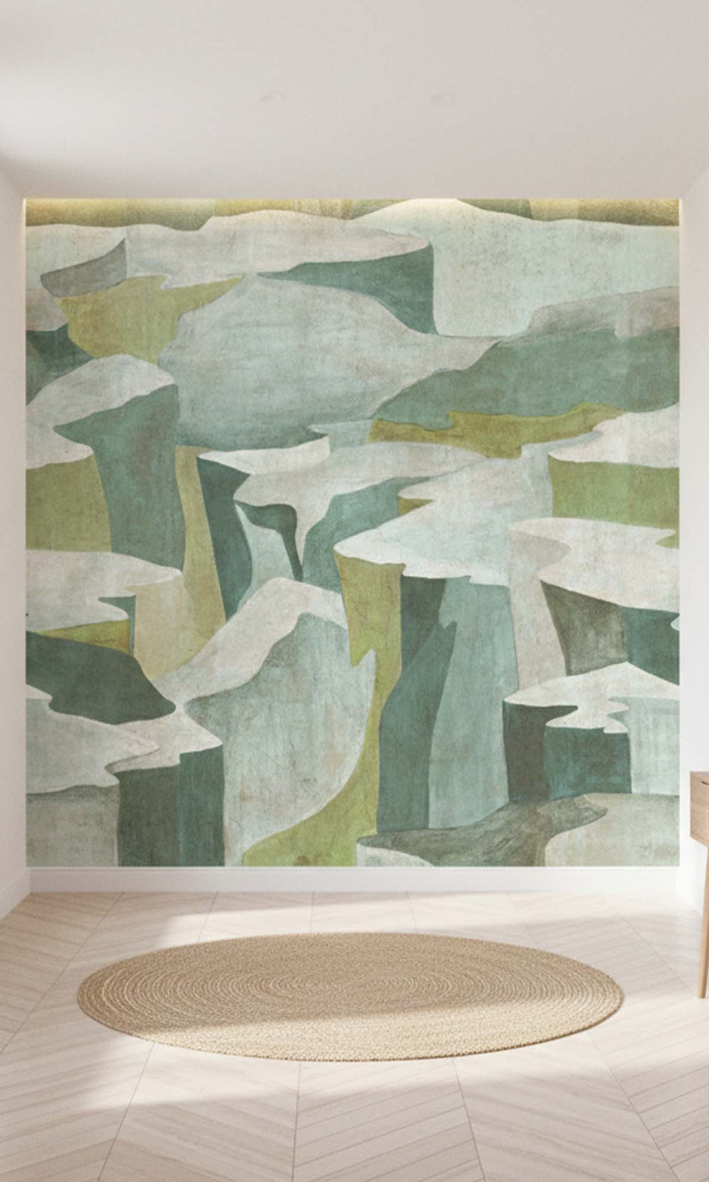 Azur Abstract Coastlines Residential Mural RM9103